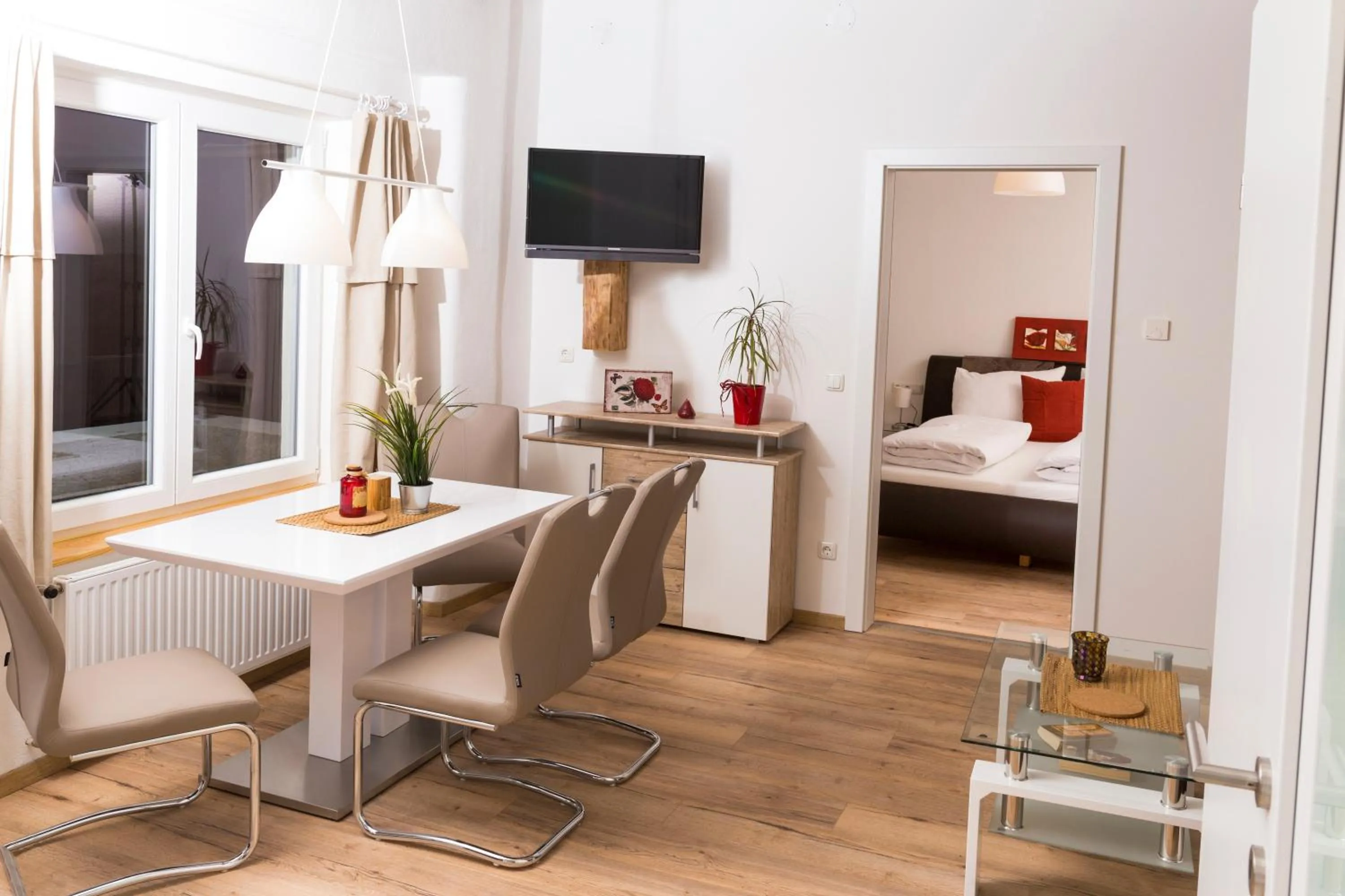 Living room, Bed in Scheinerhaus