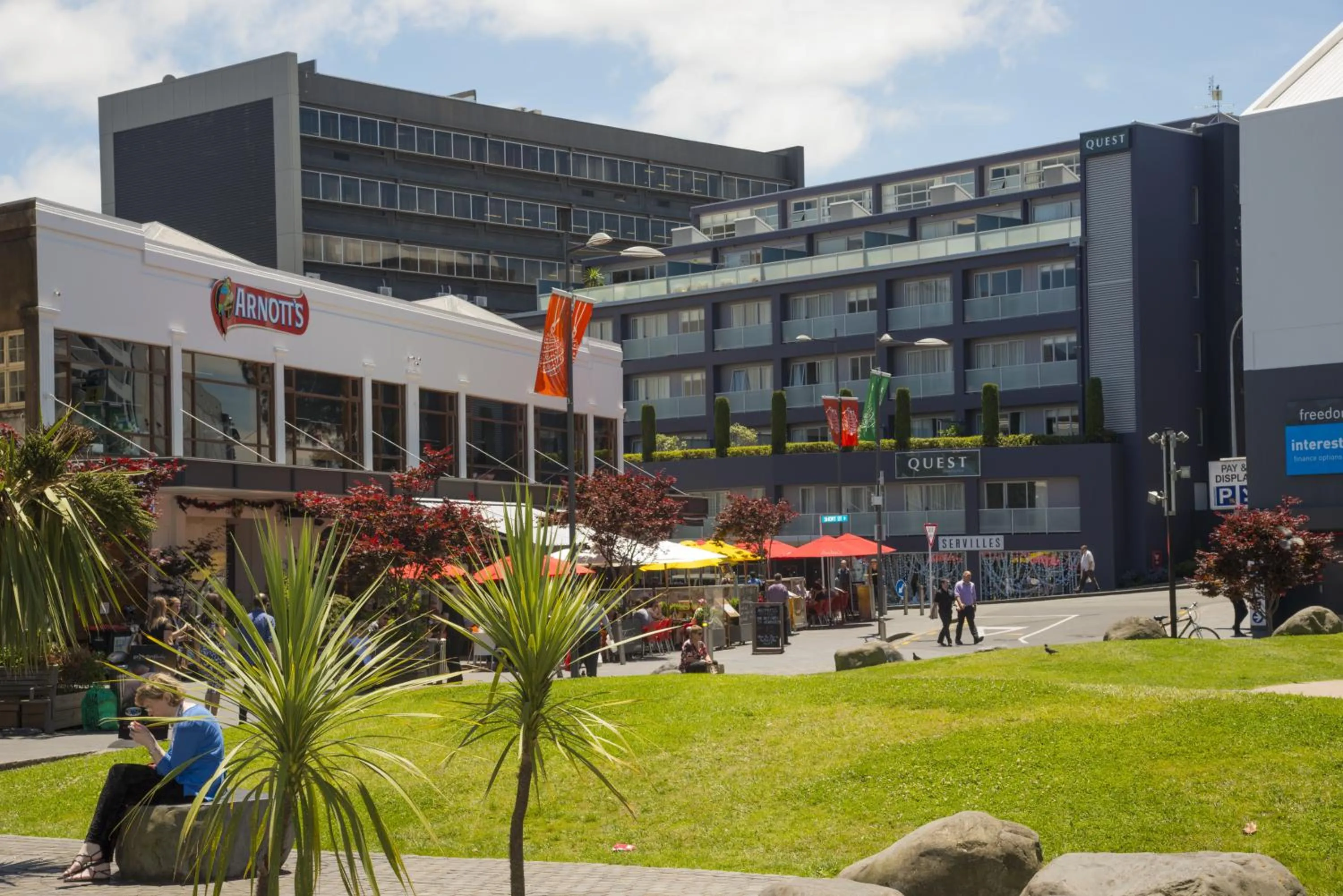 Facade/entrance in Quest Newmarket Serviced Apartments