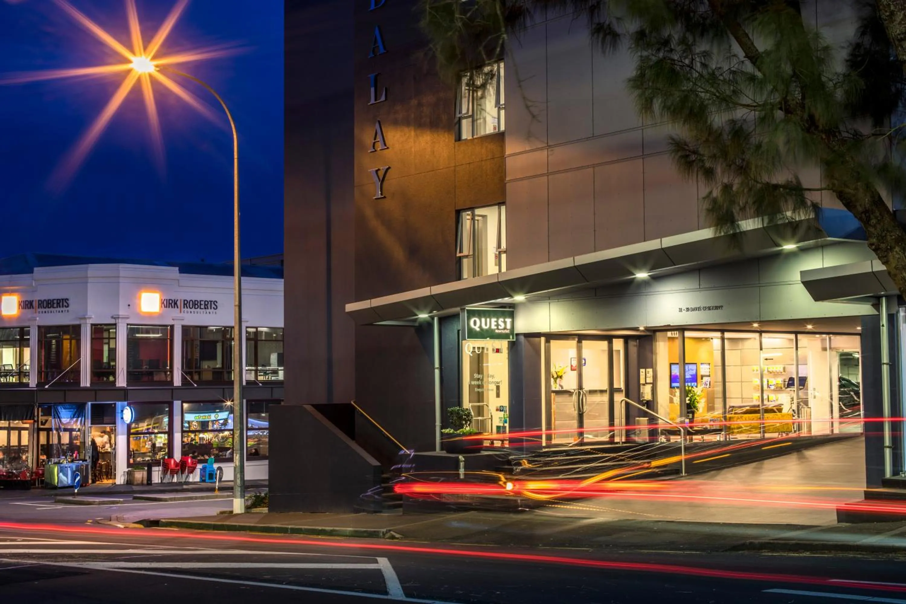 Facade/entrance in Quest Newmarket Serviced Apartments