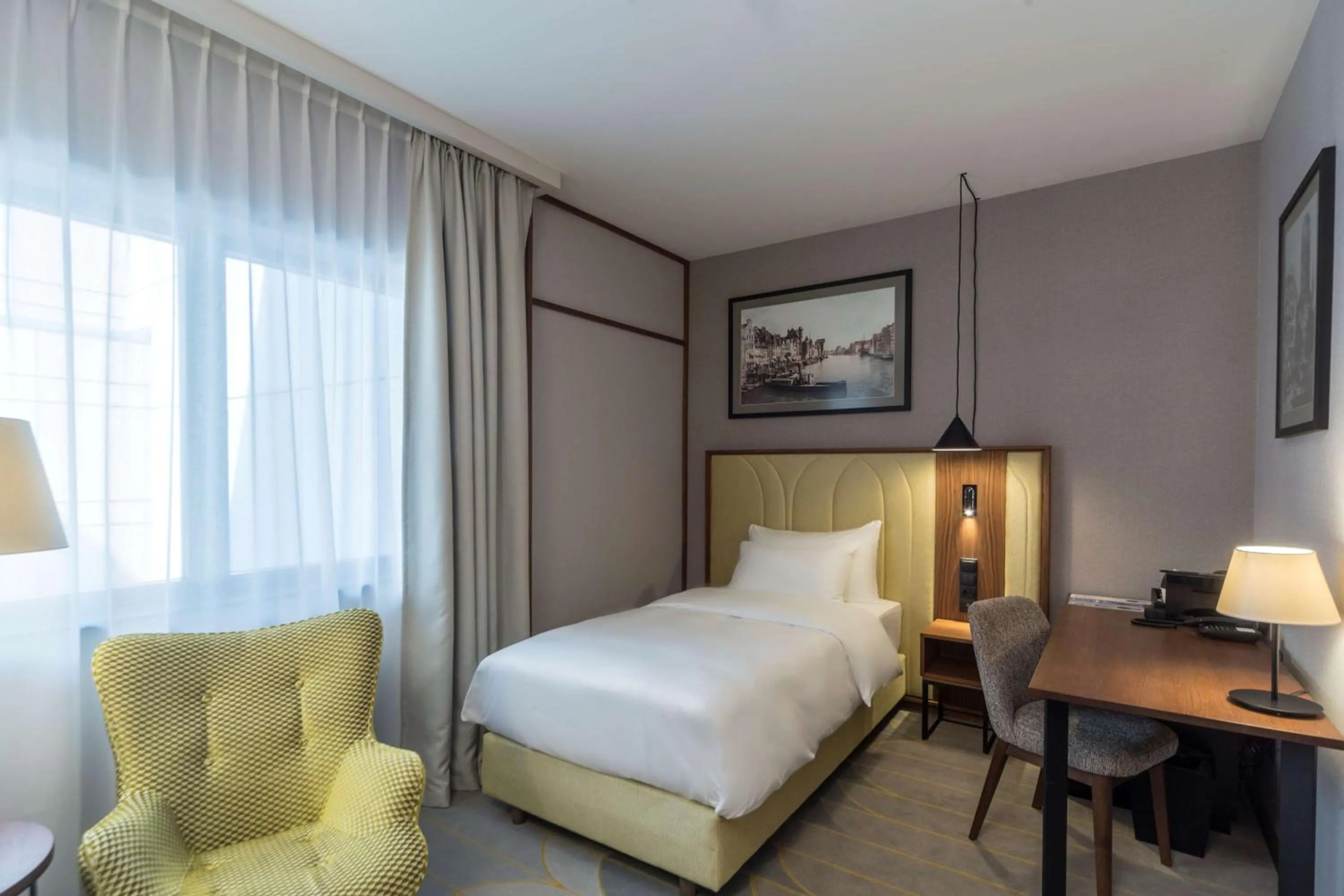 Photo of the whole room, Bed in Radisson Hotel & Apartments Gdansk