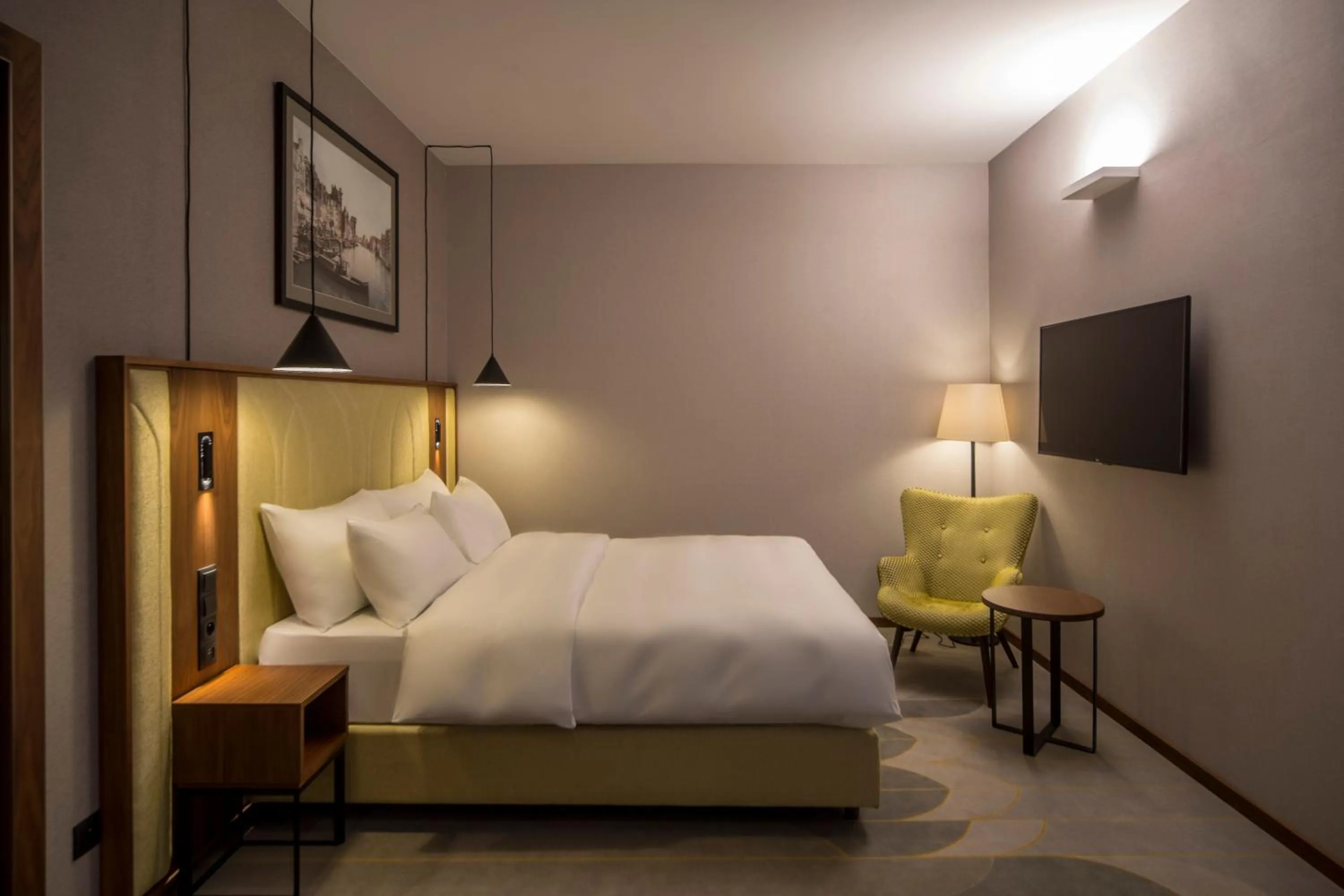 Bed in Radisson Hotel & Apartments Gdansk