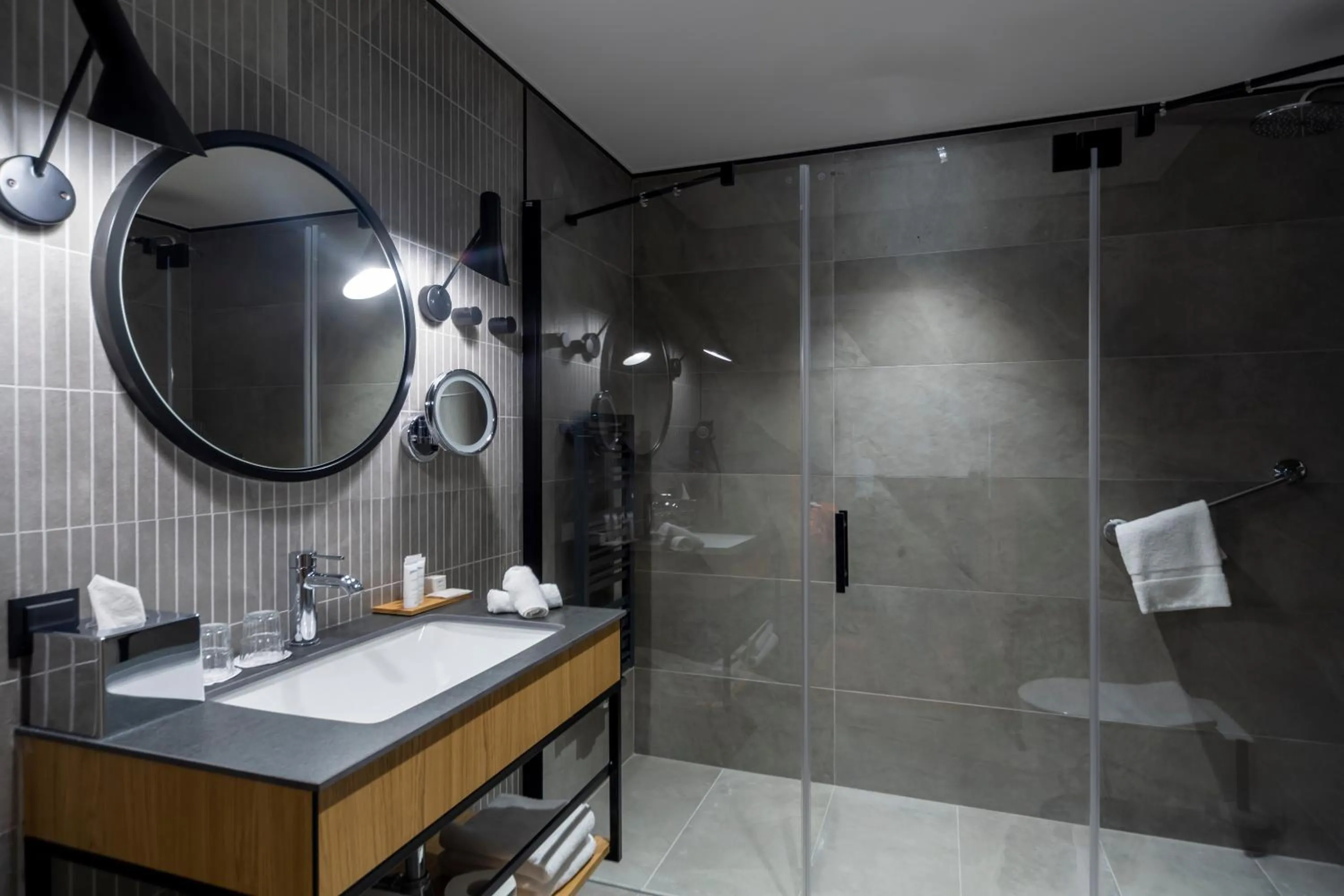 Shower in Radisson Hotel & Apartments Gdansk