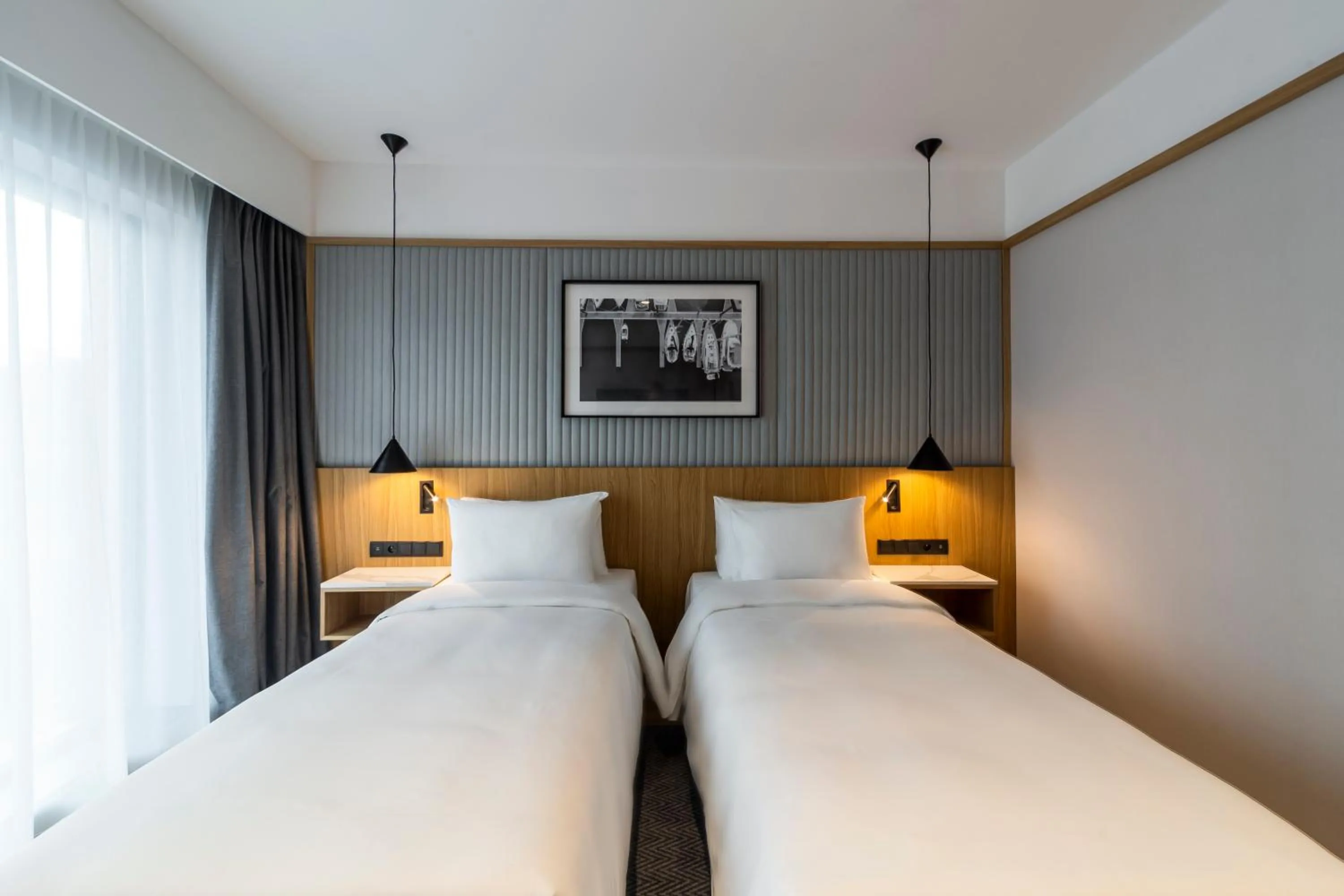 Bed in Radisson Hotel & Apartments Gdansk