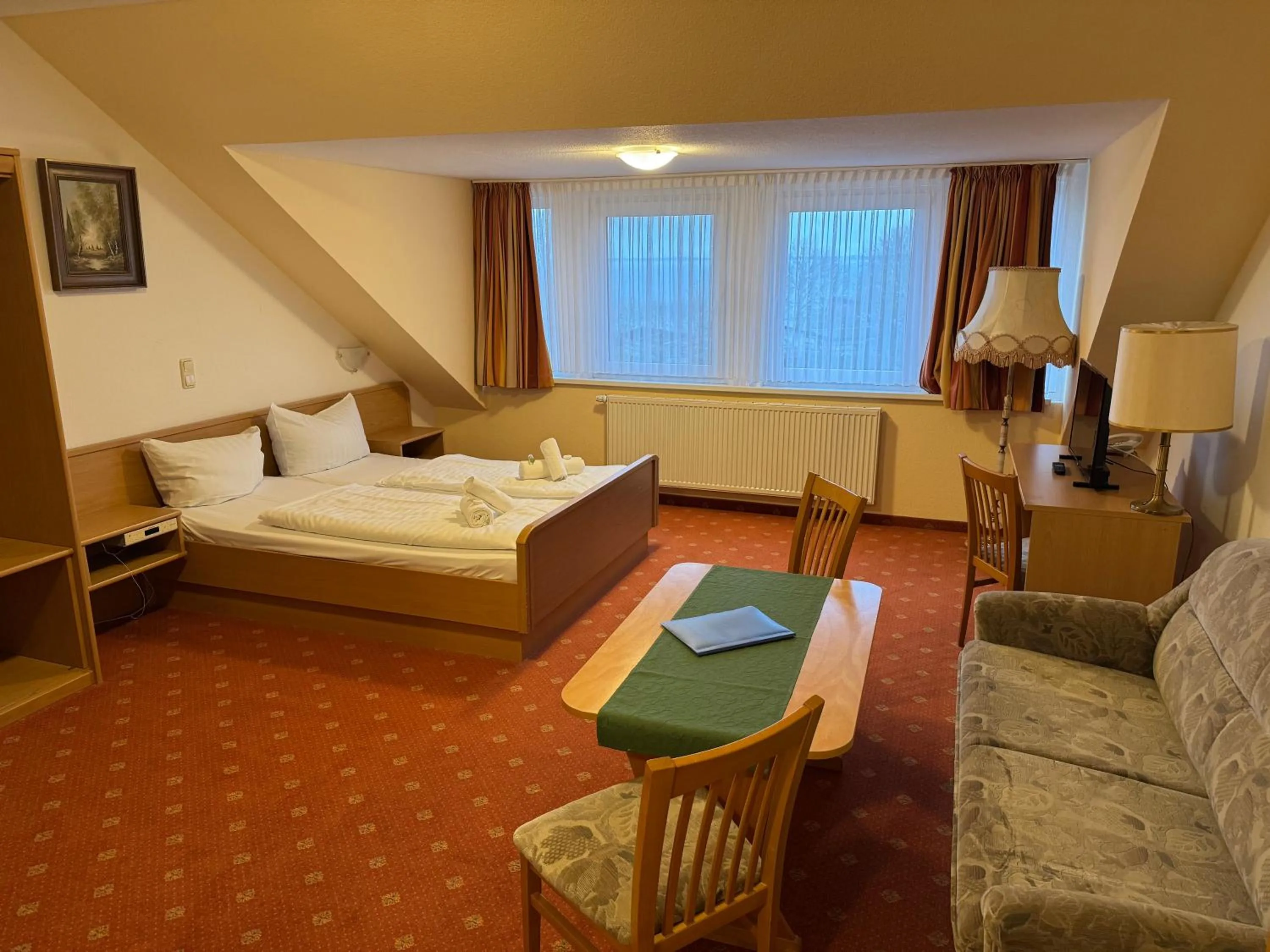 Bedroom, Bed in Alcor Hotel Feriendorf an der Ostsee