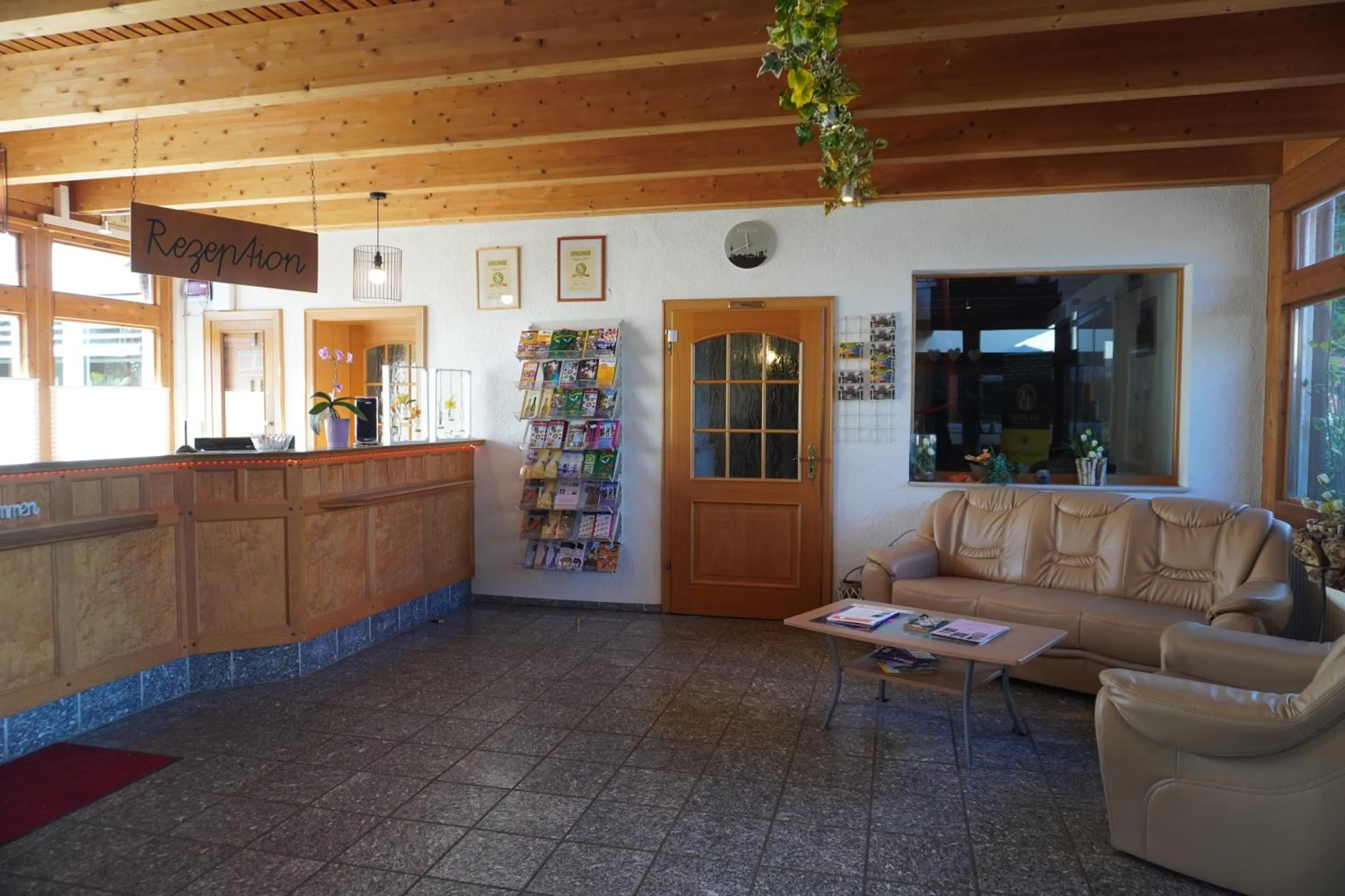 Lobby or reception in Alcor Hotel Feriendorf an der Ostsee