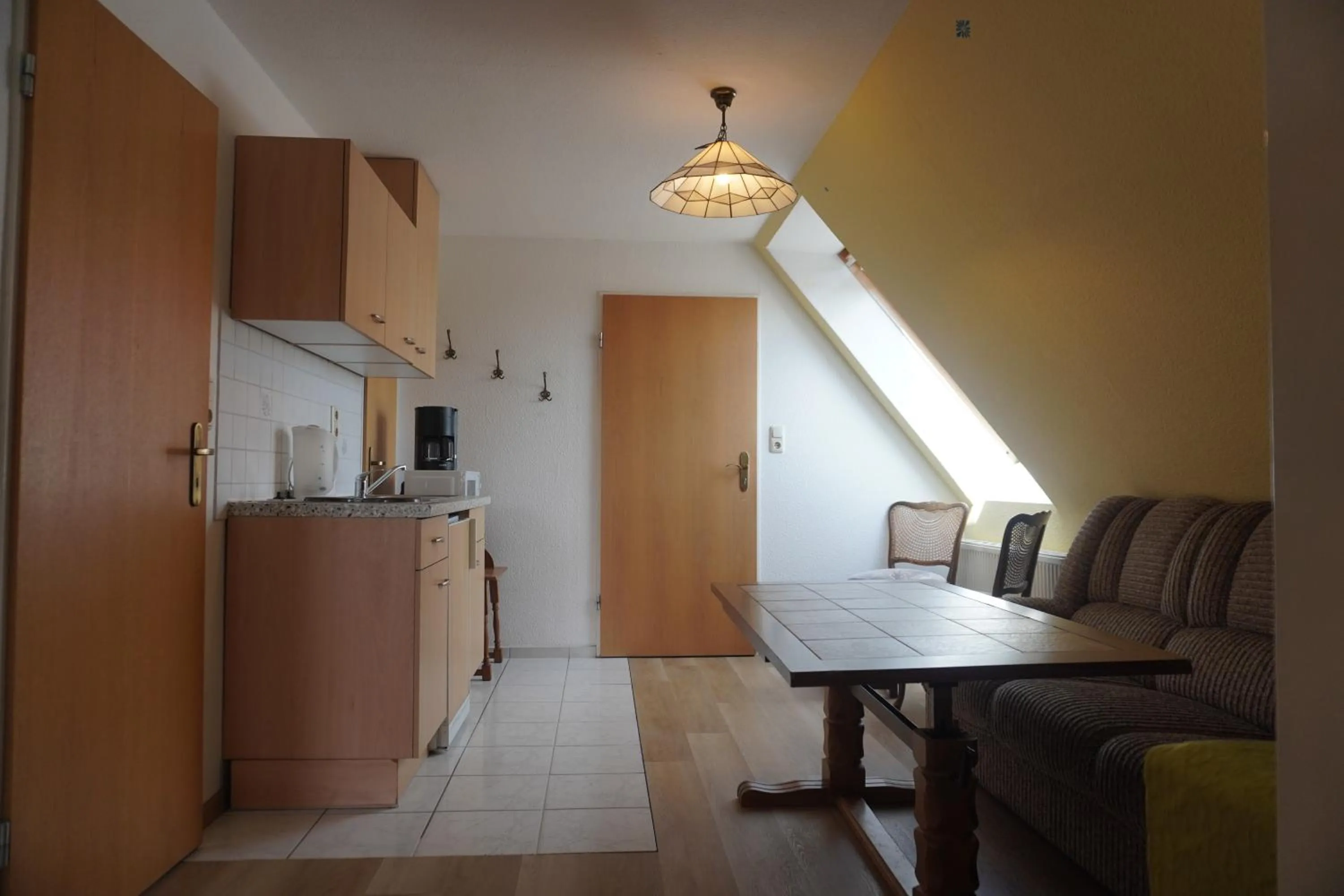 Kitchen or kitchenette in Alcor Hotel Feriendorf an der Ostsee