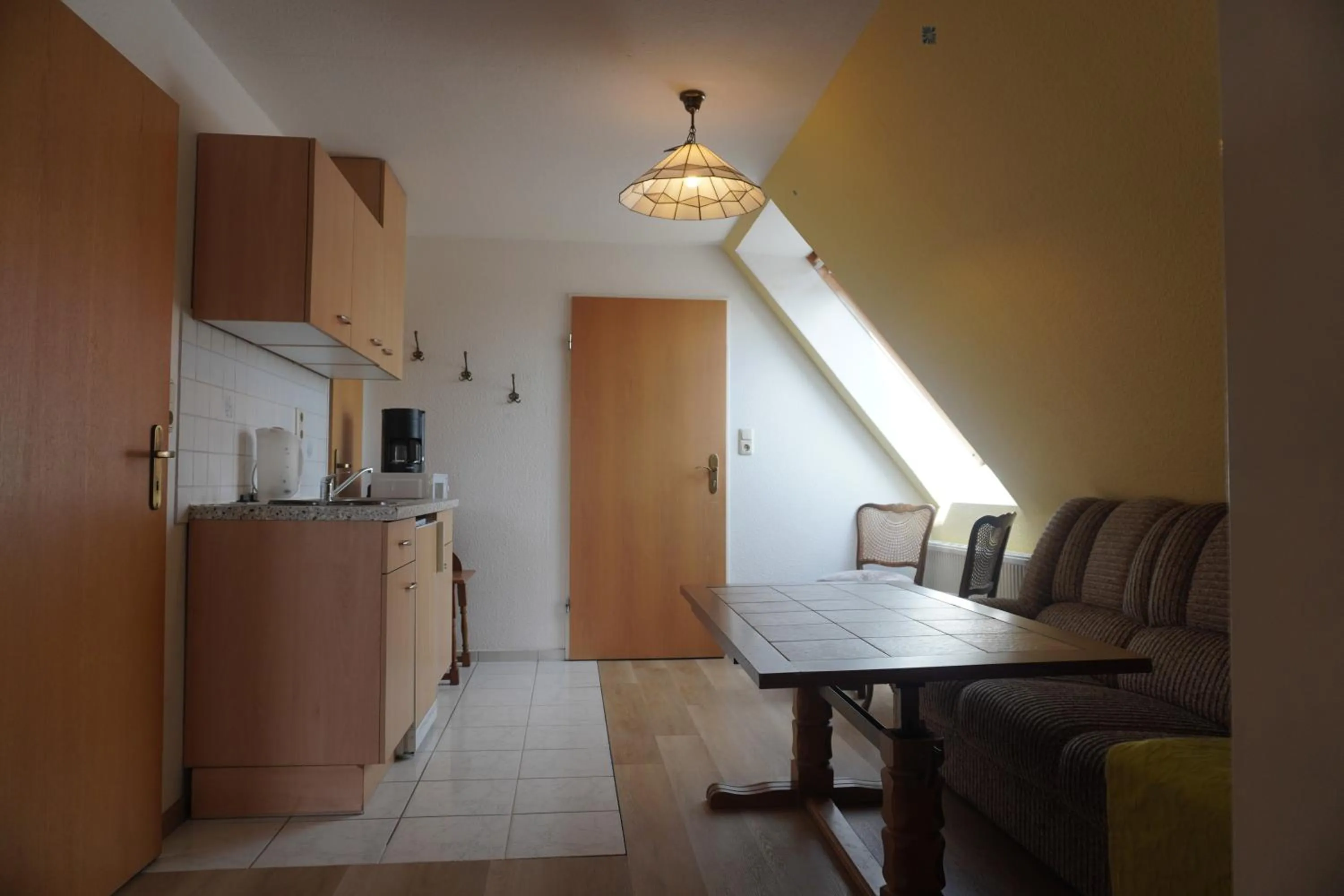 Kitchen or kitchenette in Alcor Hotel Feriendorf an der Ostsee