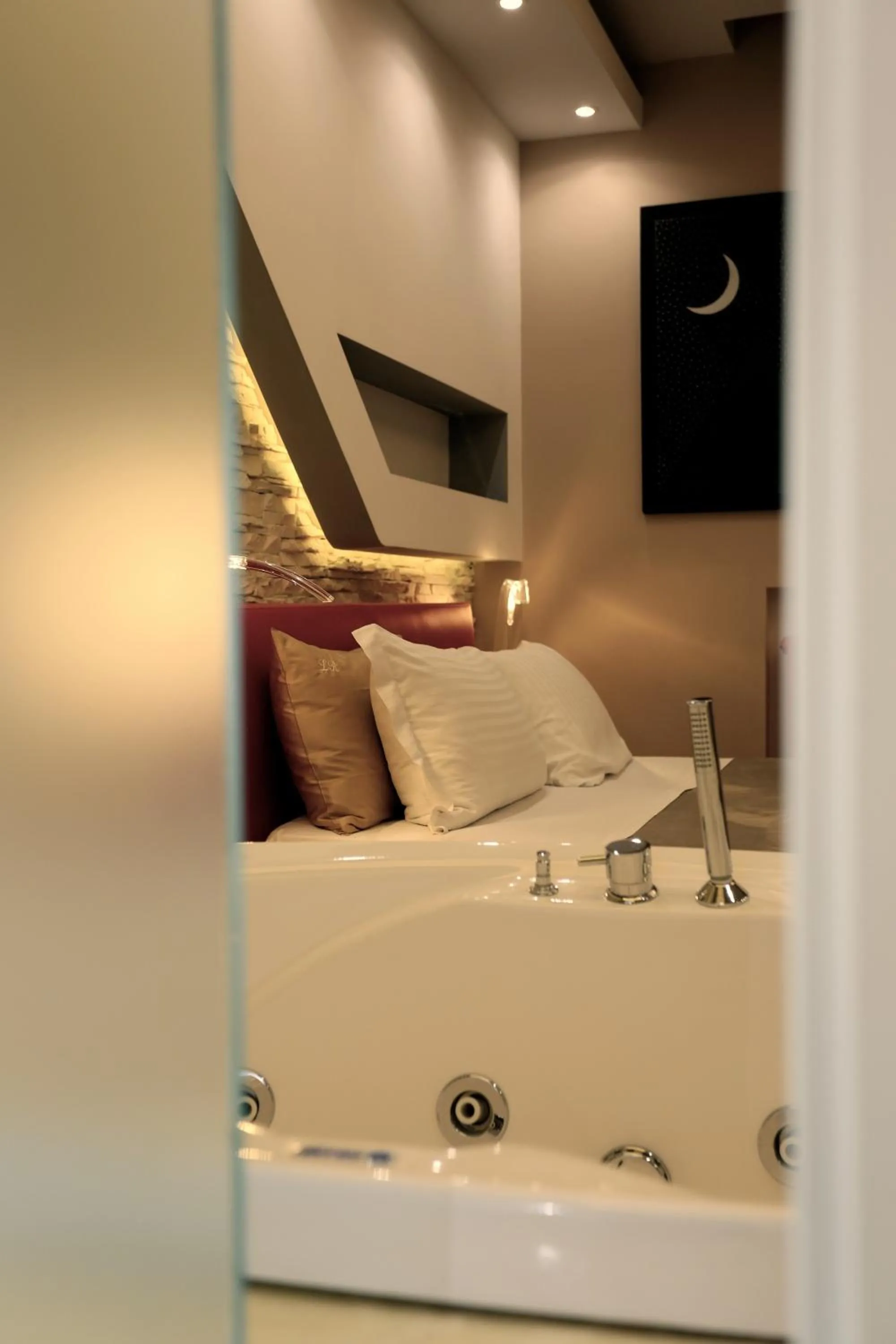 Bathroom in Luxury on the River