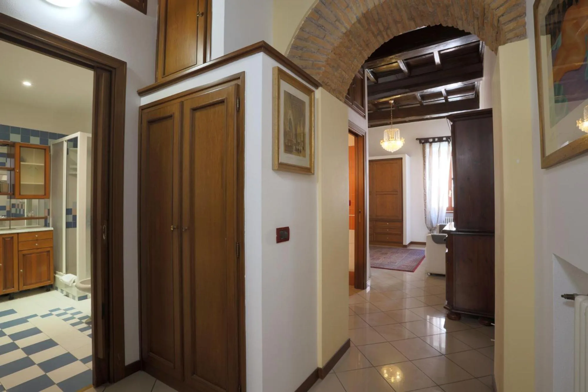 Bathroom in Borgo Pio 91