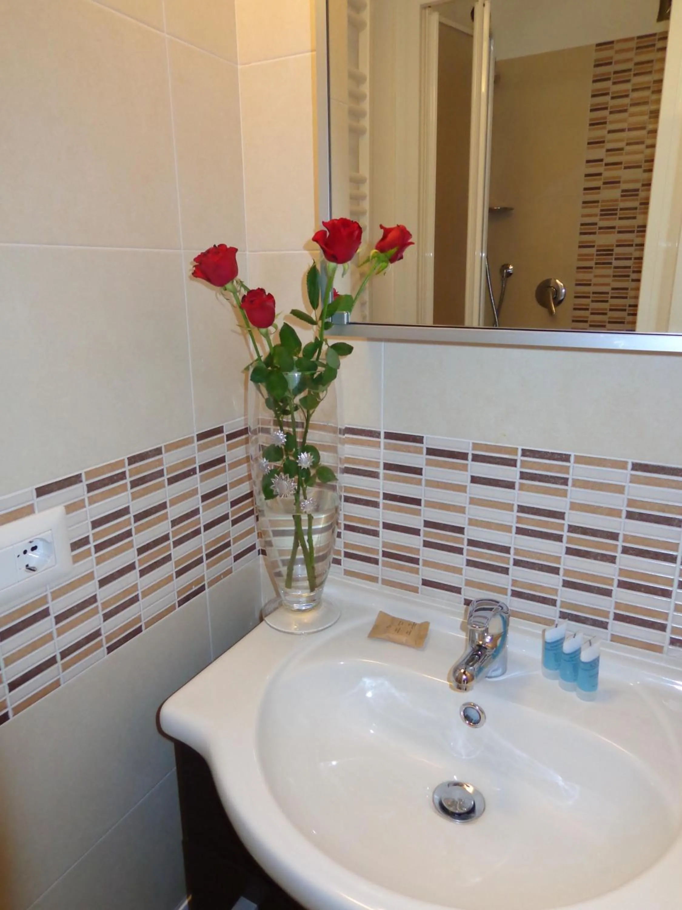 Bathroom in Borgo Pio 91