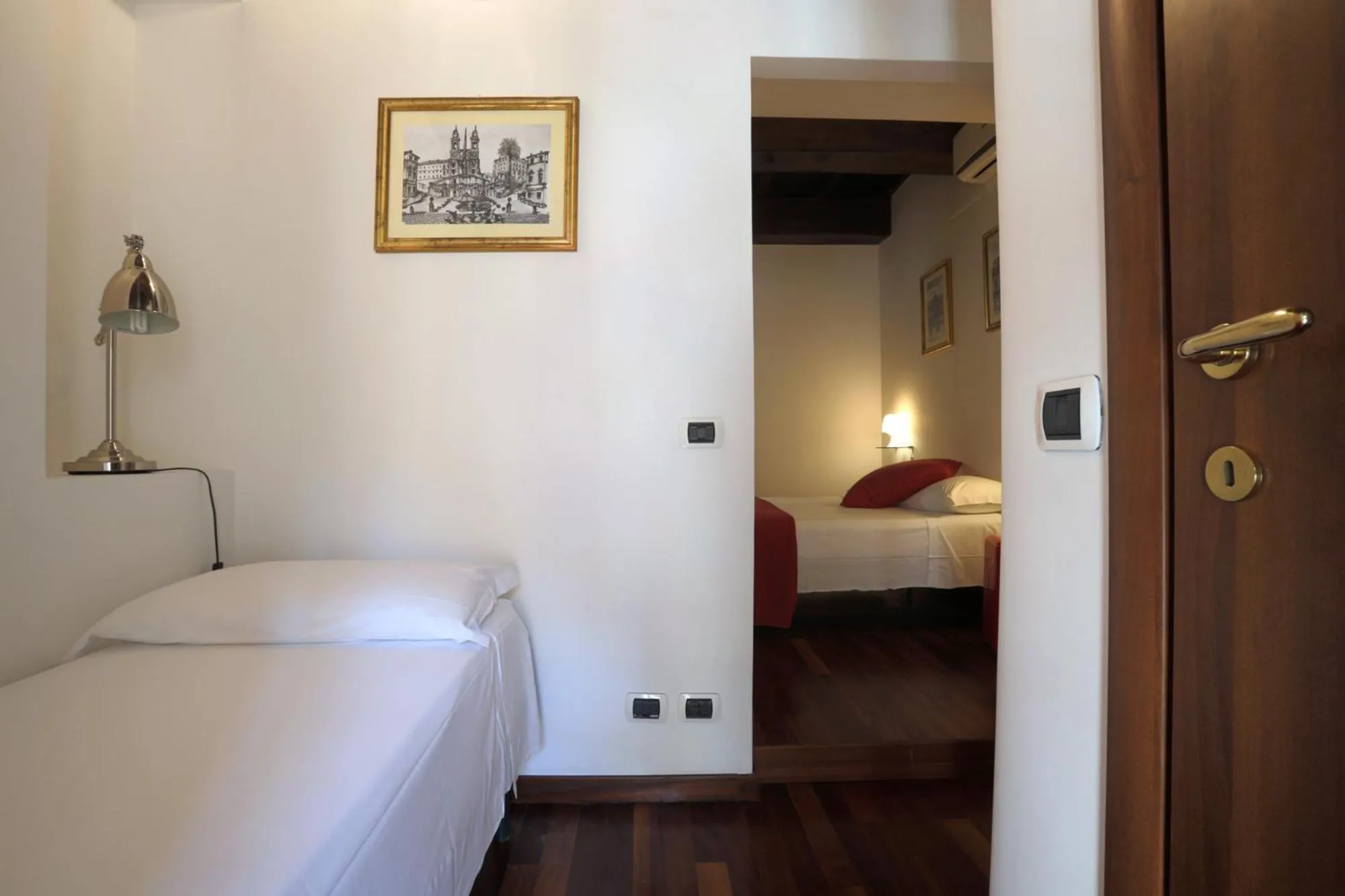 Bedroom, Bed in Borgo Pio 91