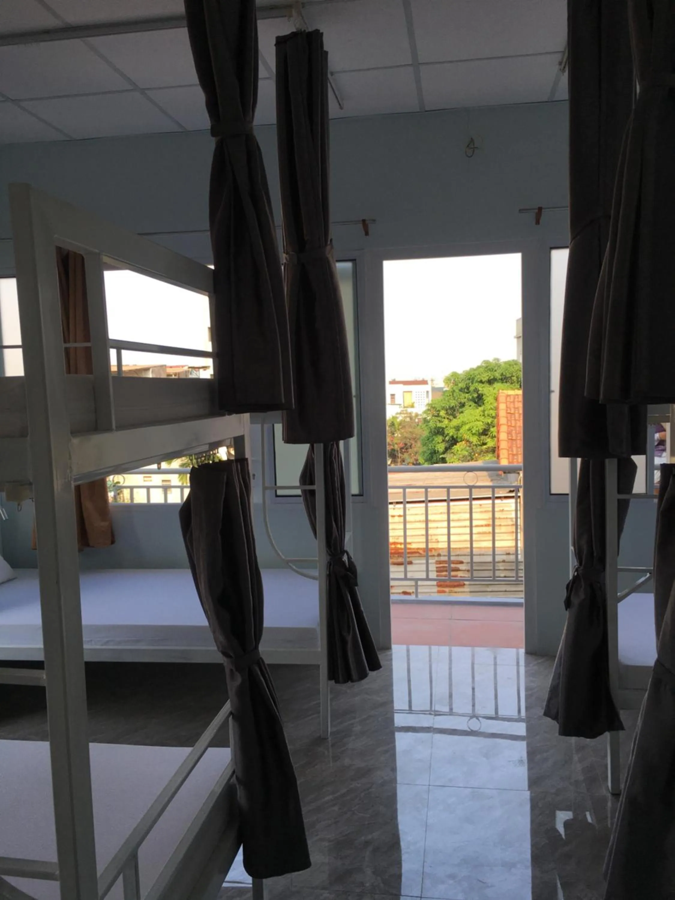 Balcony/Terrace, Bed in Maily Hostel