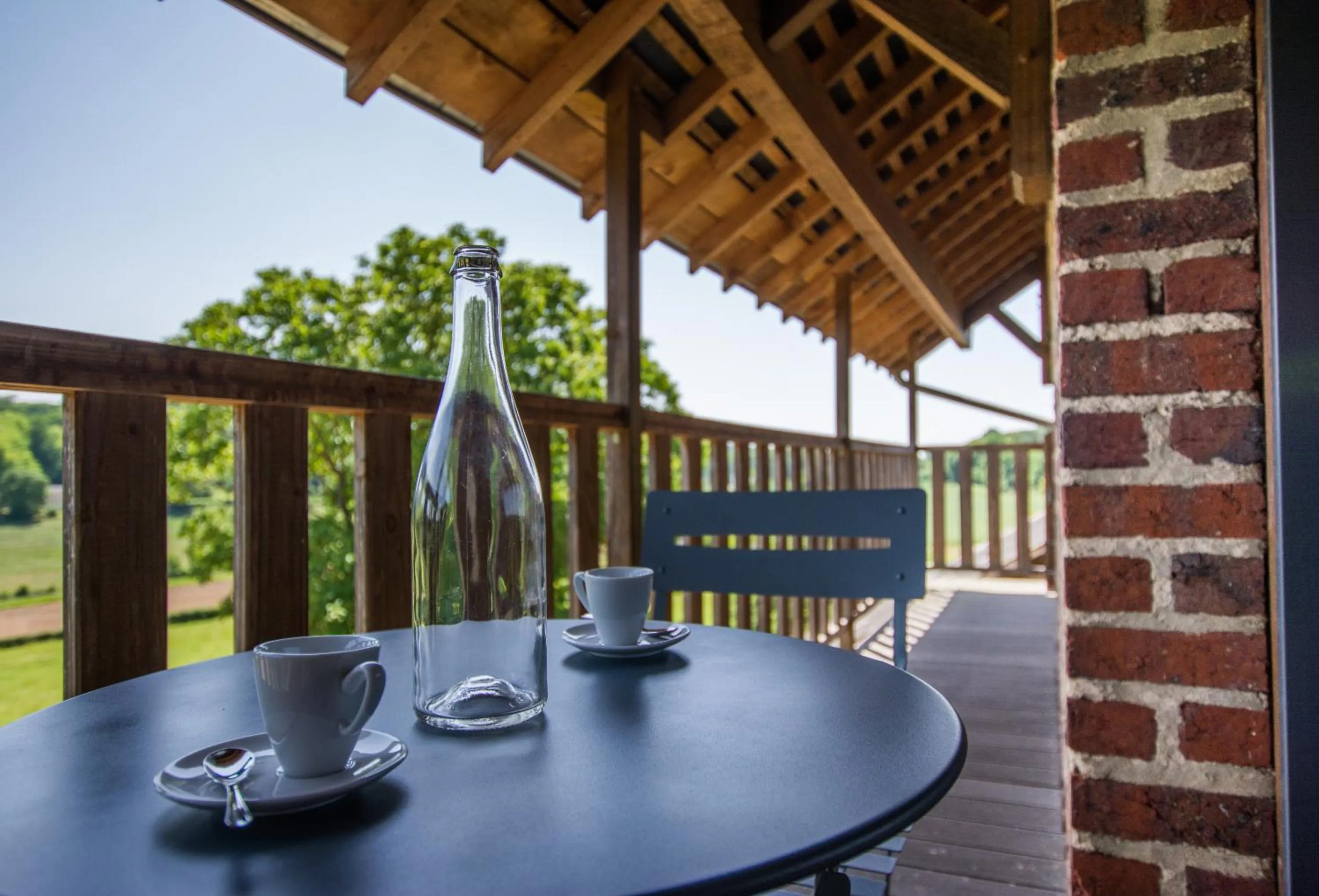 Balcony/Terrace in La Haute Forge B&B