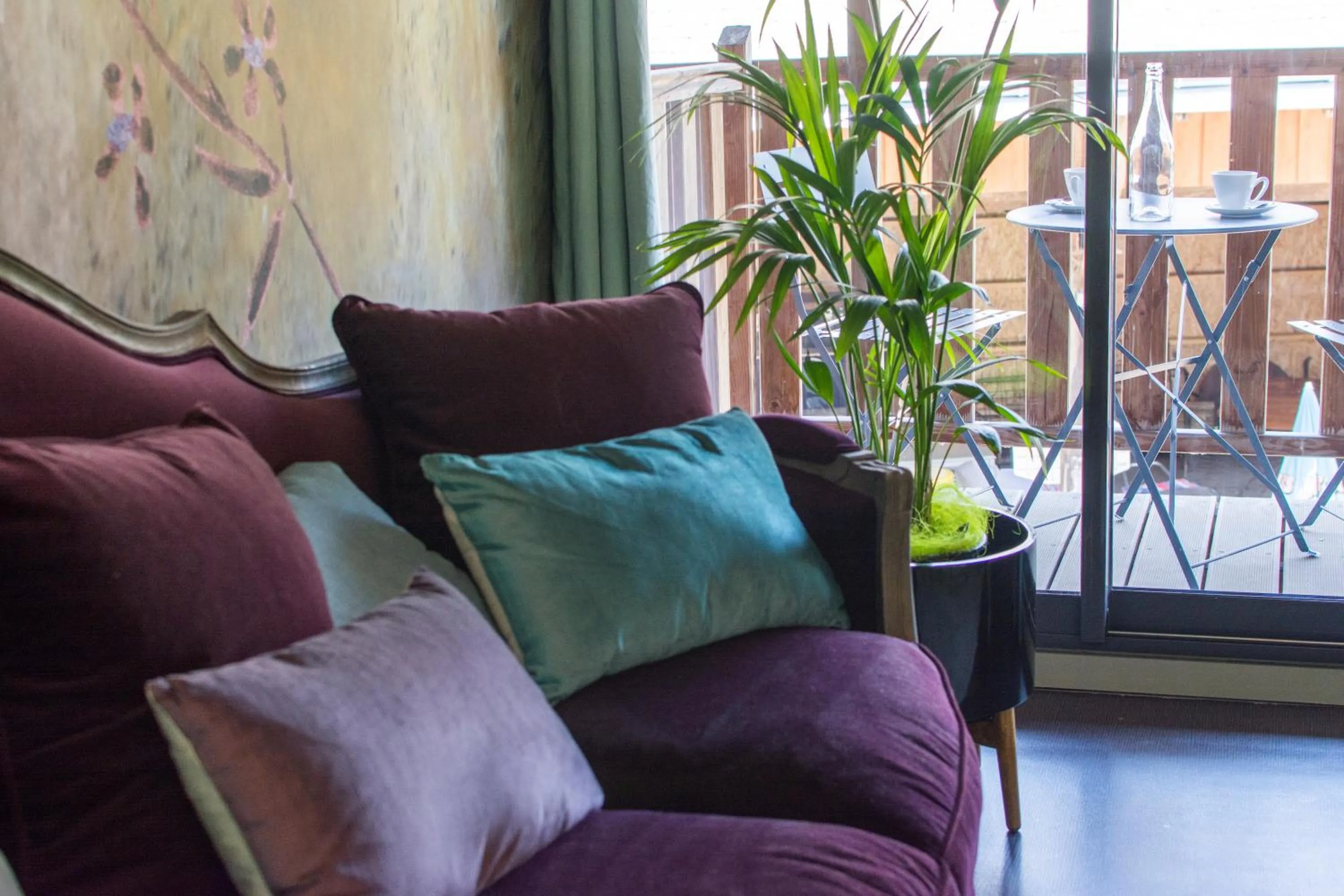 Living room in La Haute Forge B&B