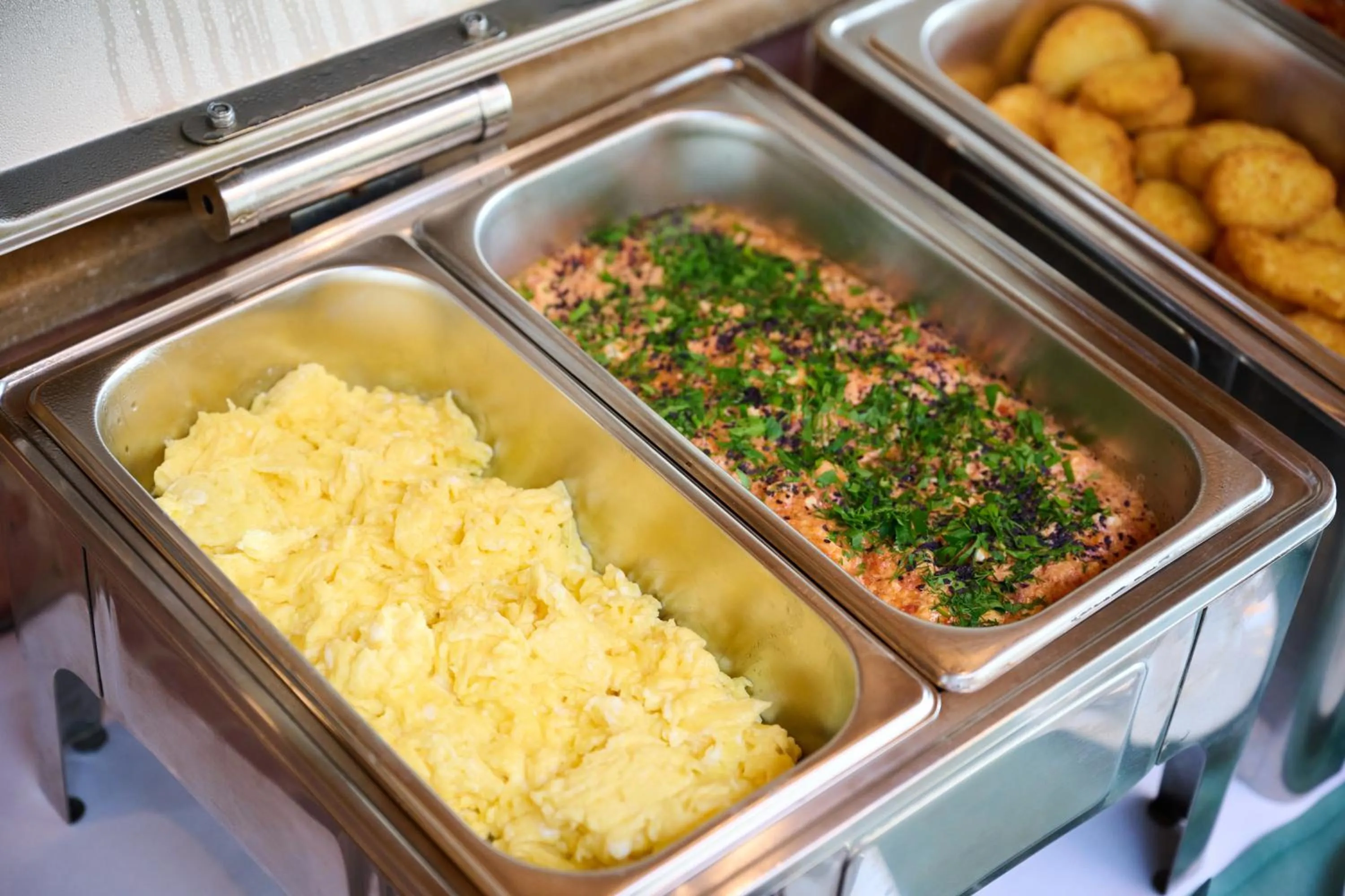 Buffet breakfast in Apricot Hotel Yerevan