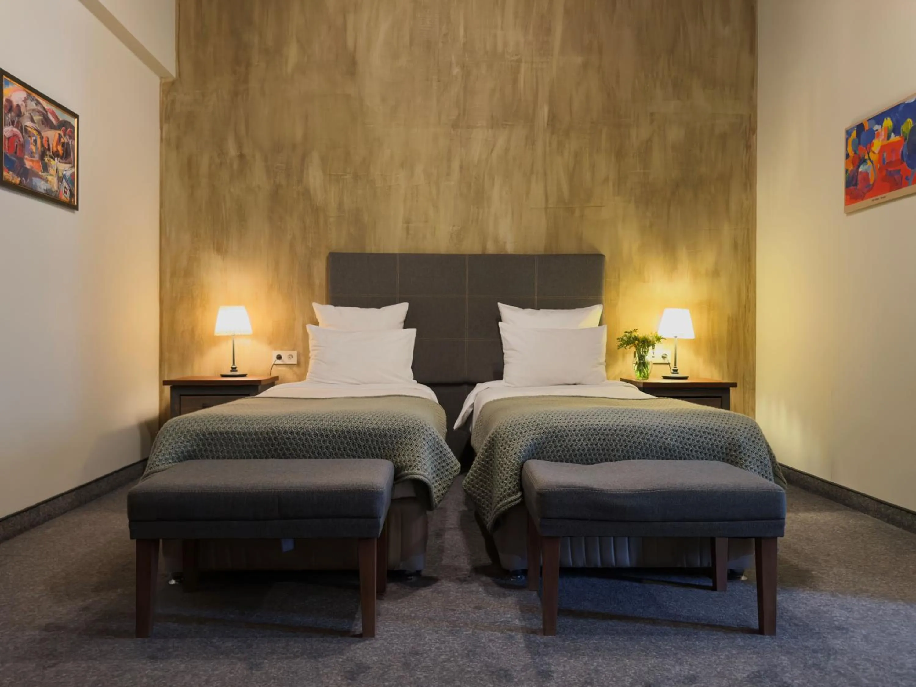 Photo of the whole room, Bed in Apricot Hotel Yerevan