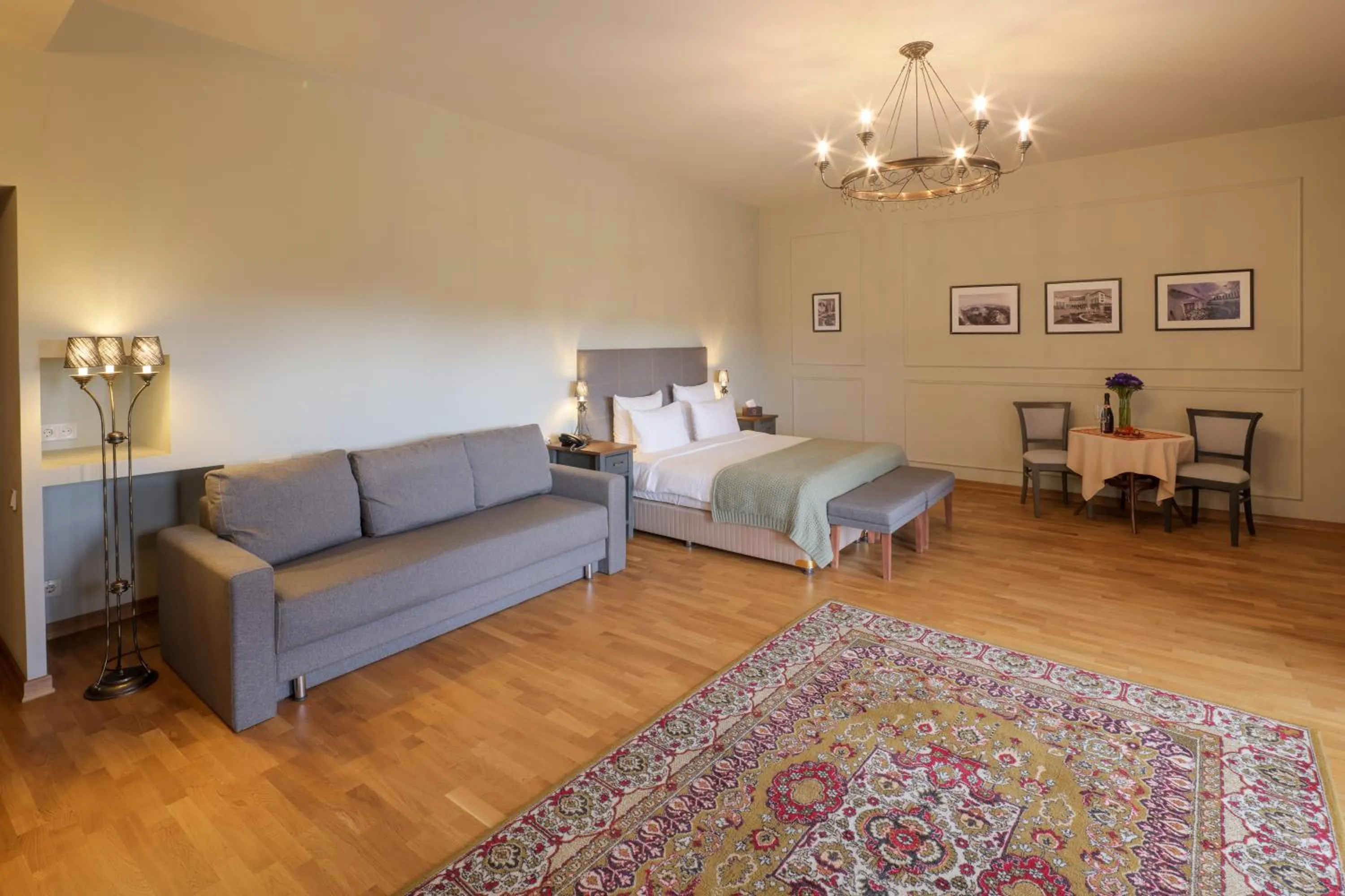 Bed in Apricot Hotel Yerevan