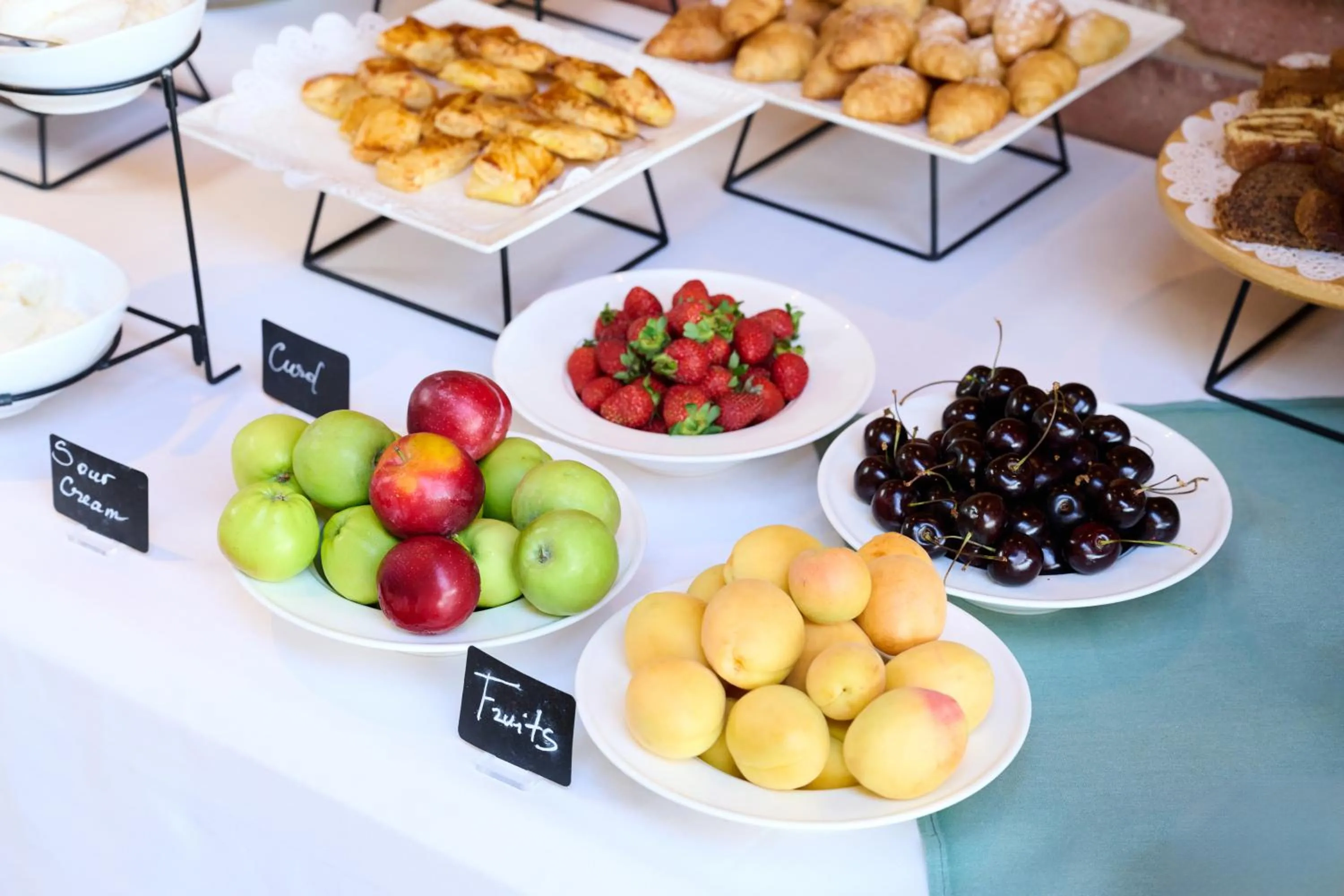 Buffet breakfast in Apricot Hotel Yerevan