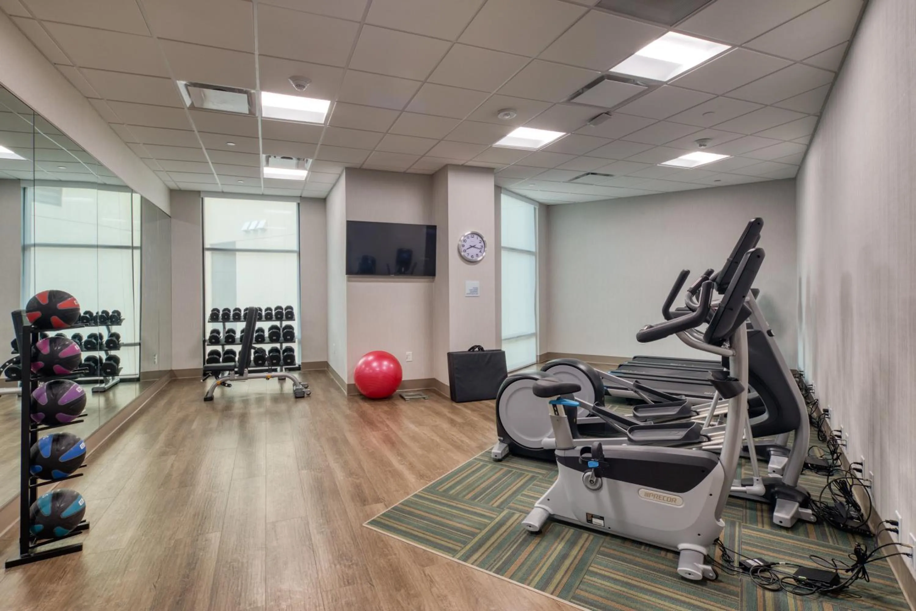 Fitness centre/facilities in Holiday Inn Express & Suites - Charlotte - South End by IHG