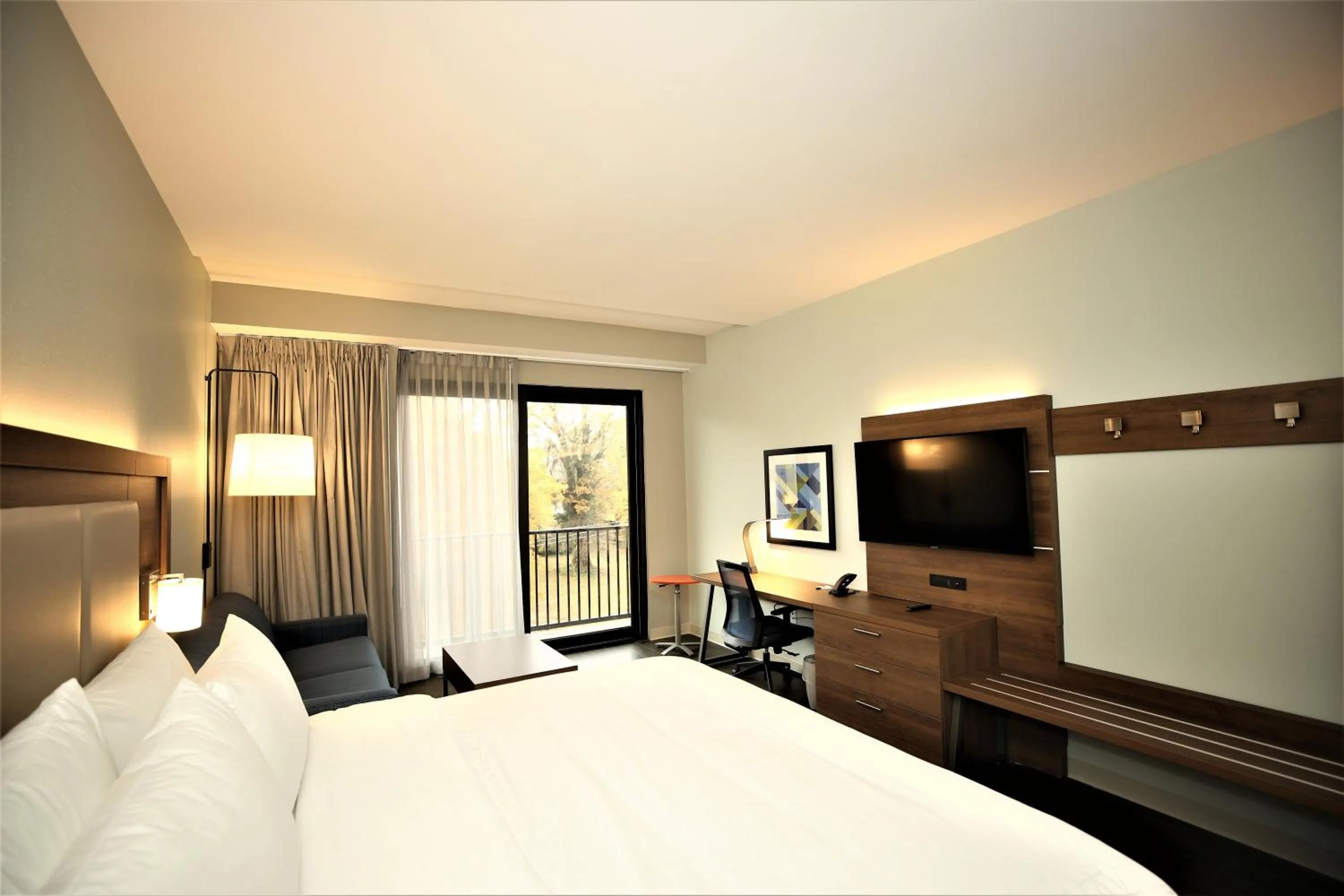 Photo of the whole room, Bed in Holiday Inn Express & Suites - Charlotte - South End by IHG