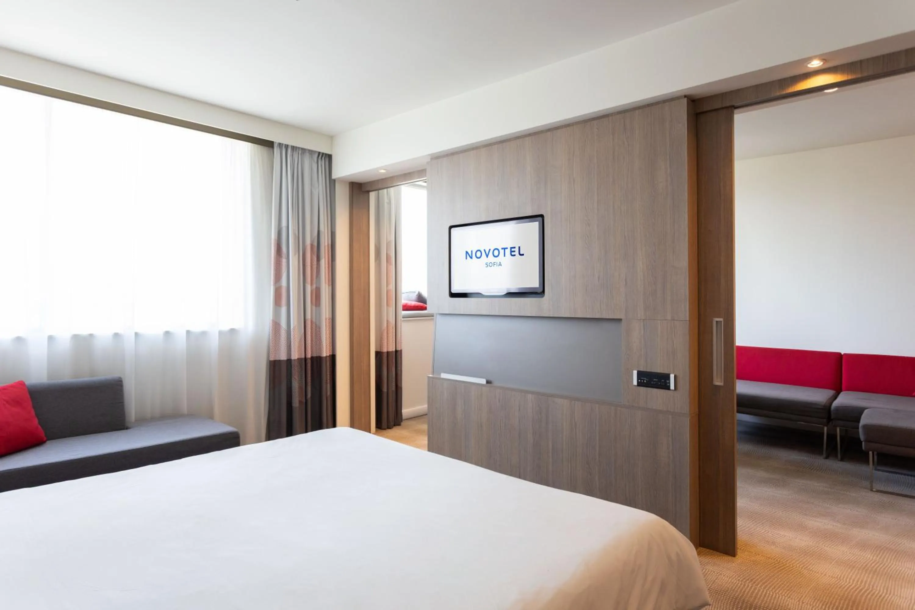 Bed in Novotel Sofia