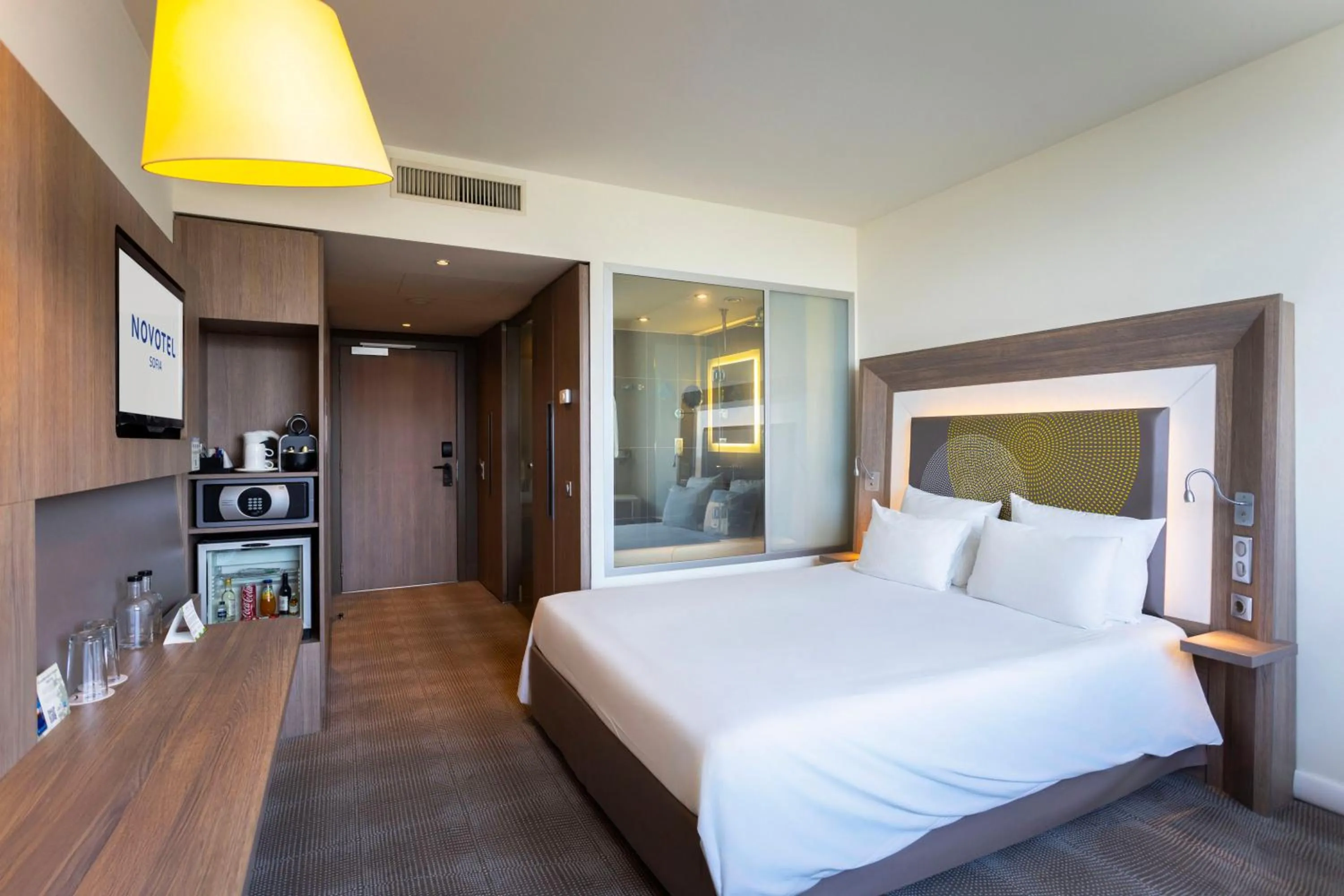 Bed in Novotel Sofia