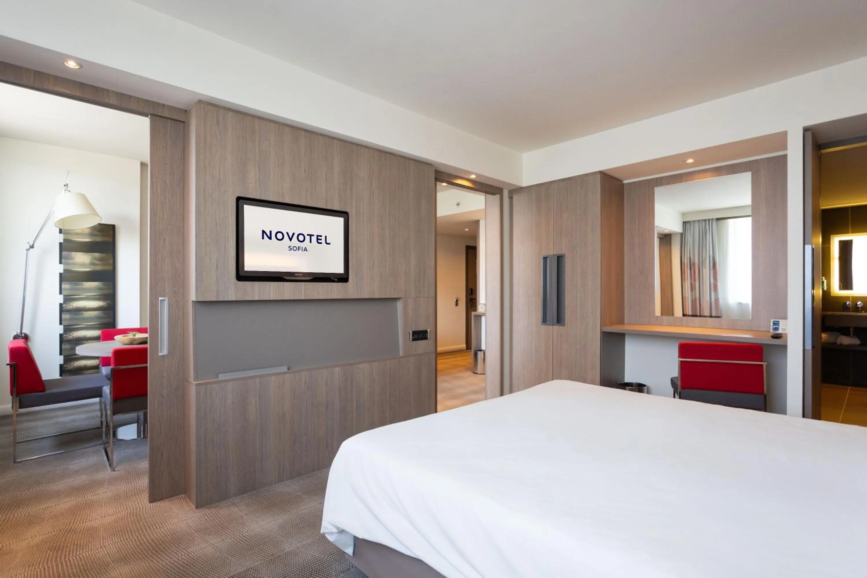 Bed in Novotel Sofia