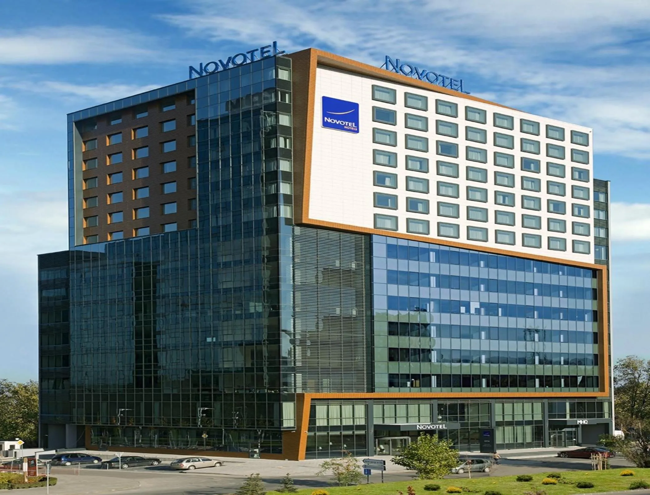 Facade/entrance in Novotel Sofia