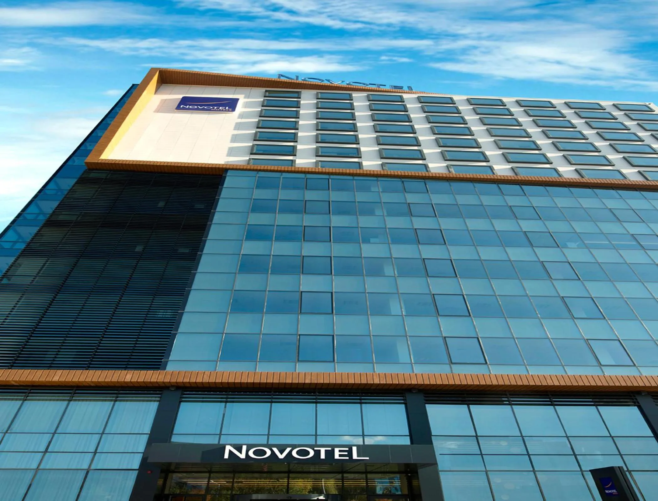 Facade/entrance in Novotel Sofia