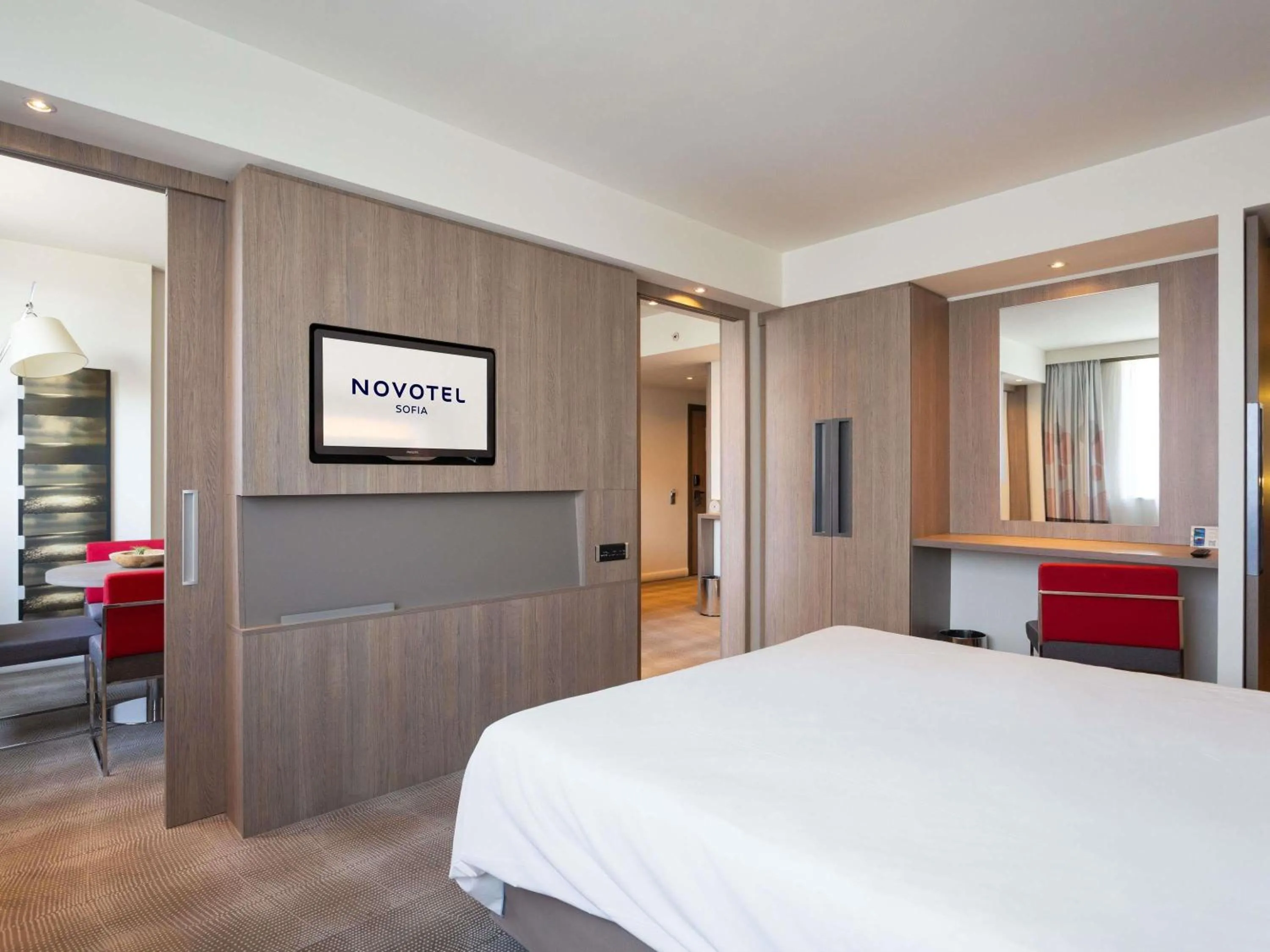 Bedroom, Bed in Novotel Sofia