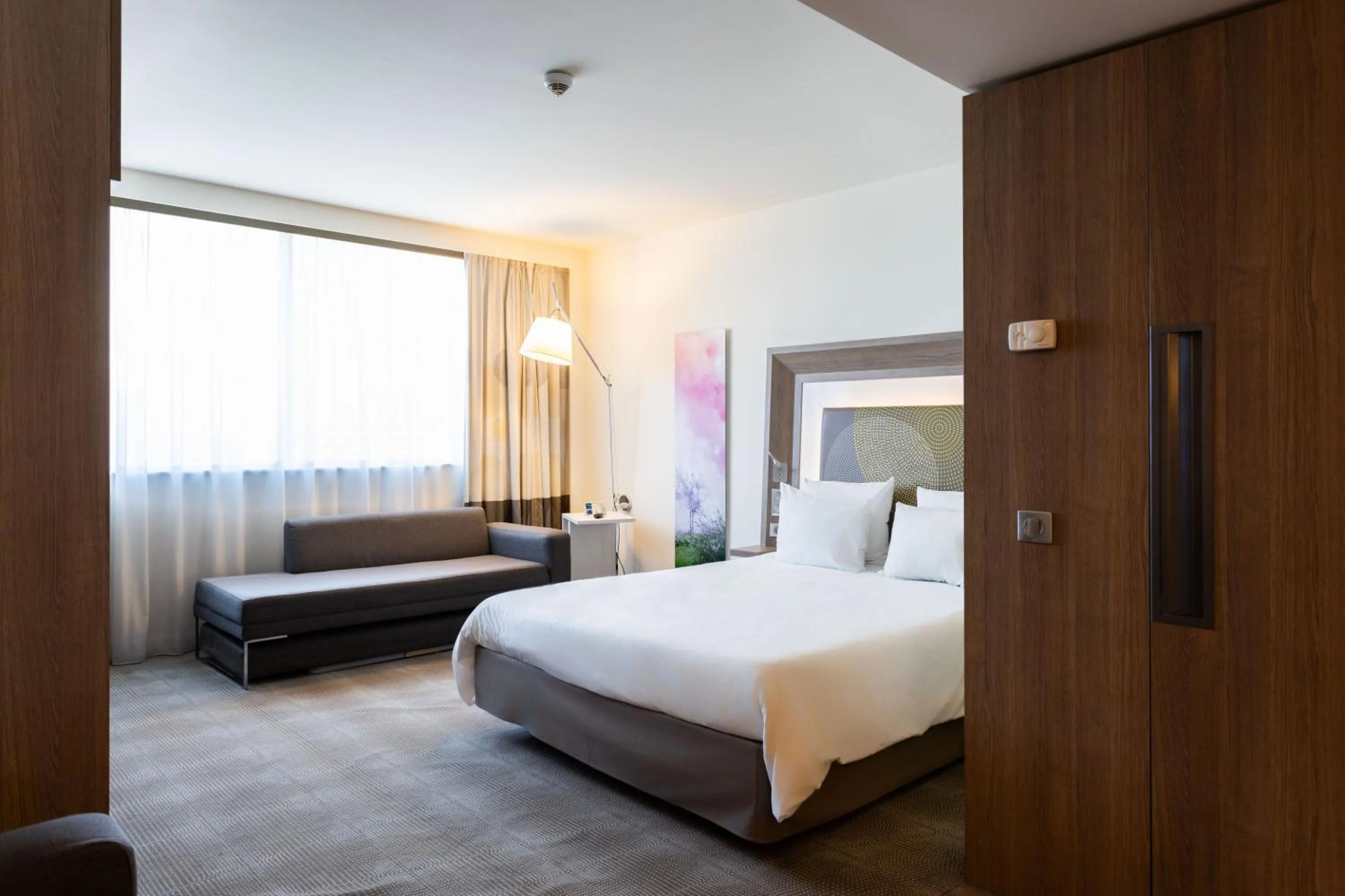 Bed in Novotel Sofia