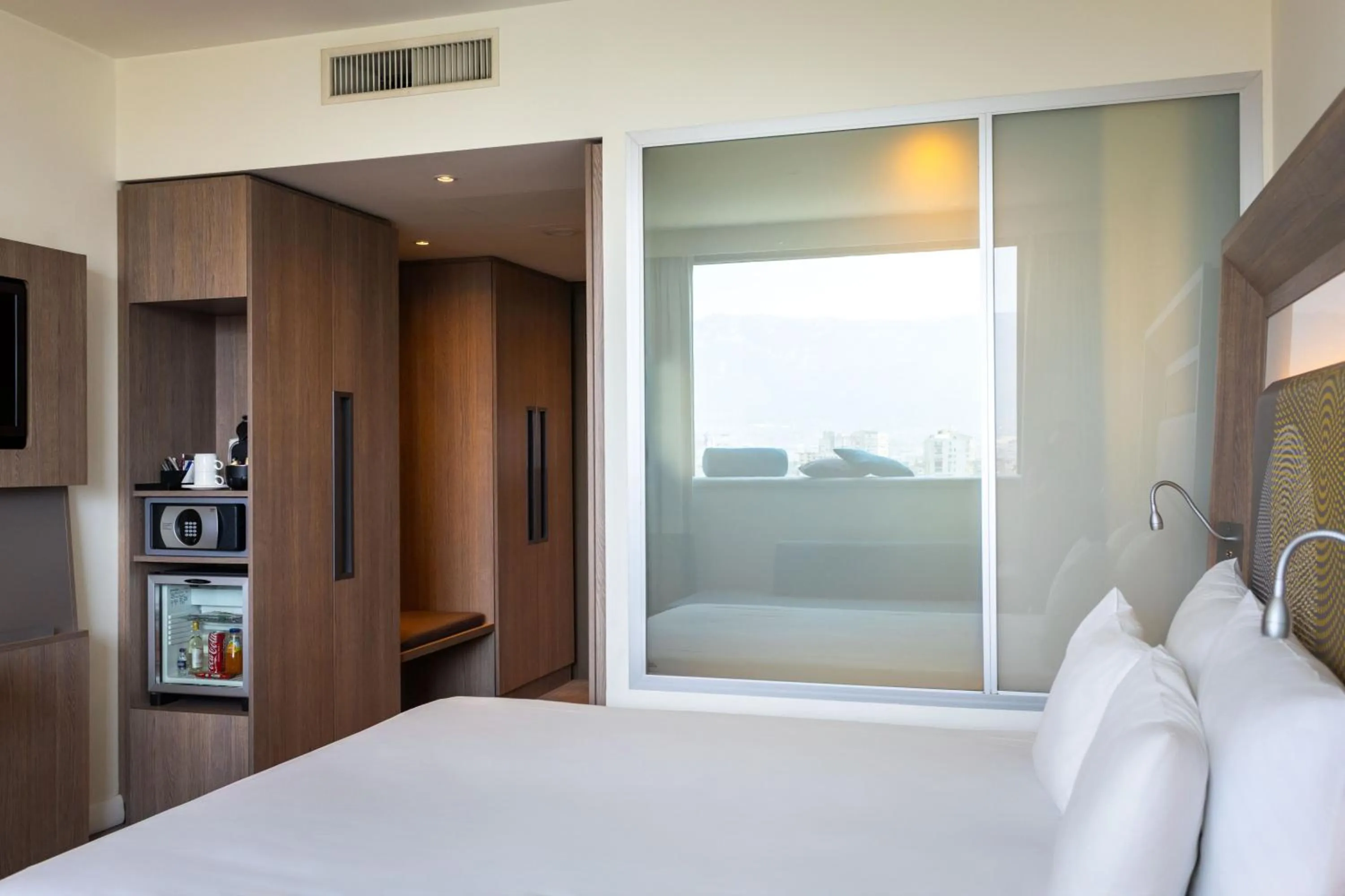 Bed in Novotel Sofia