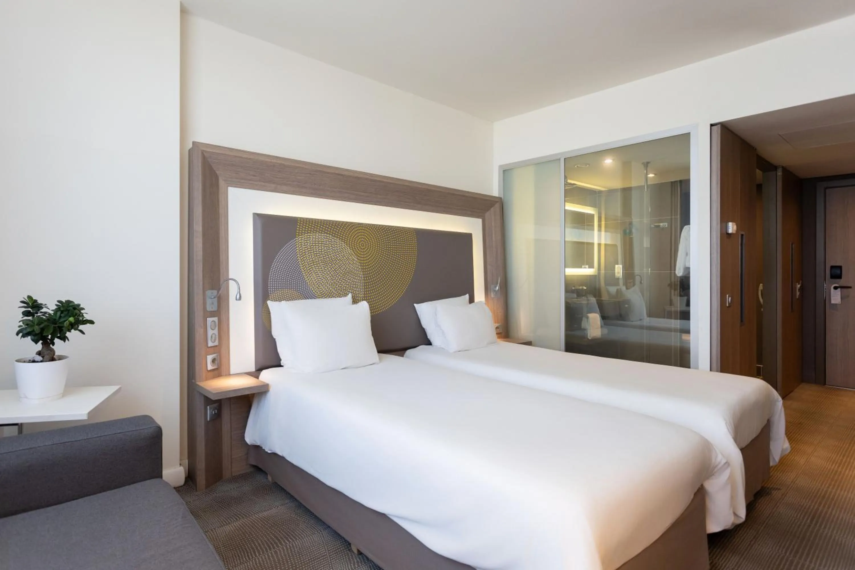 Bed in Novotel Sofia