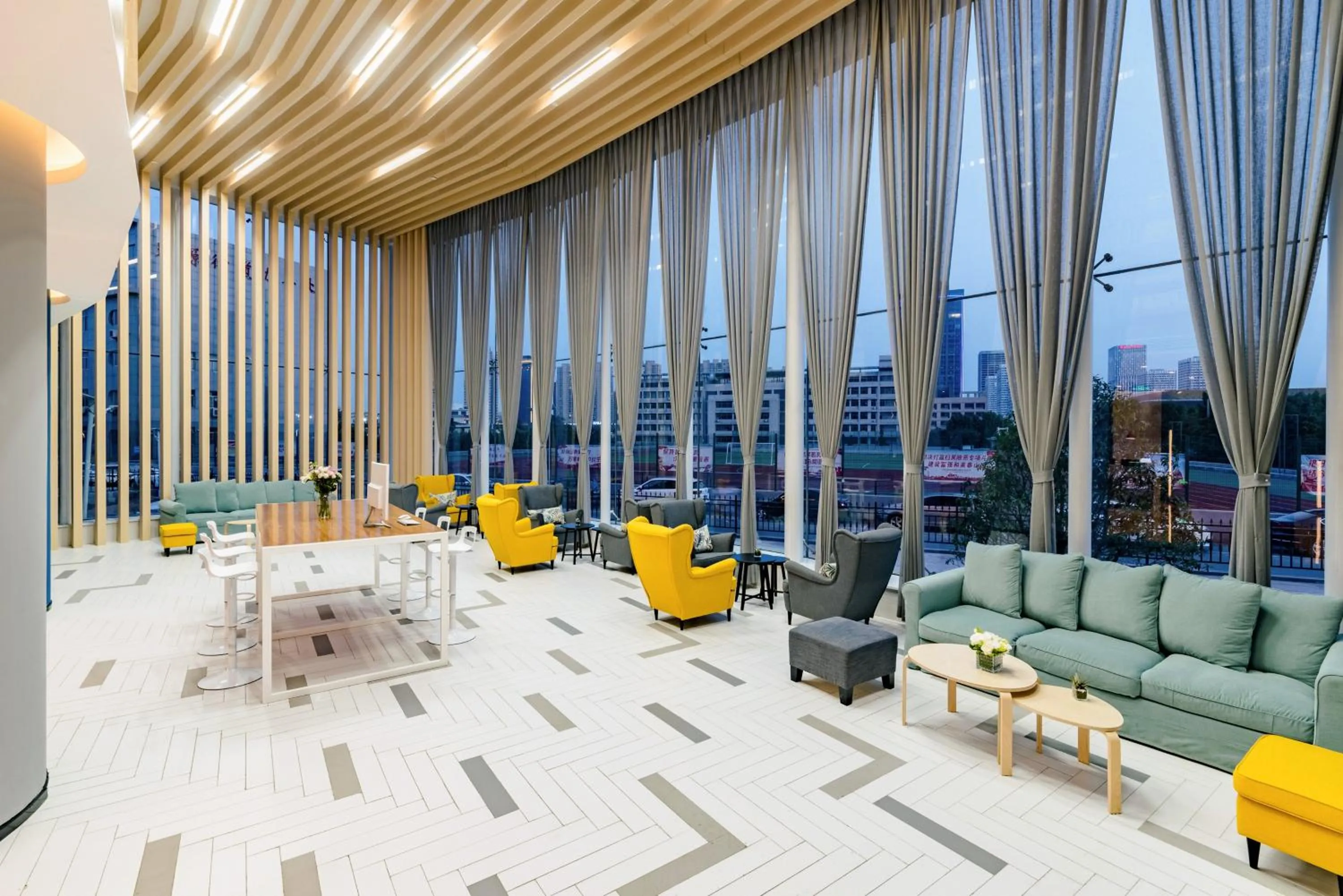 Property building in Holiday Inn Express Taian City Center by IHG