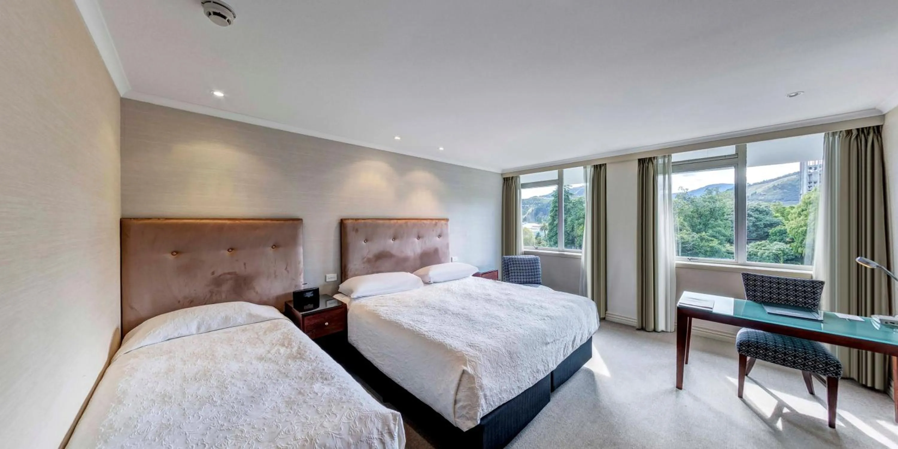 Bed in Rutherford Hotel Nelson - A Heritage Hotel