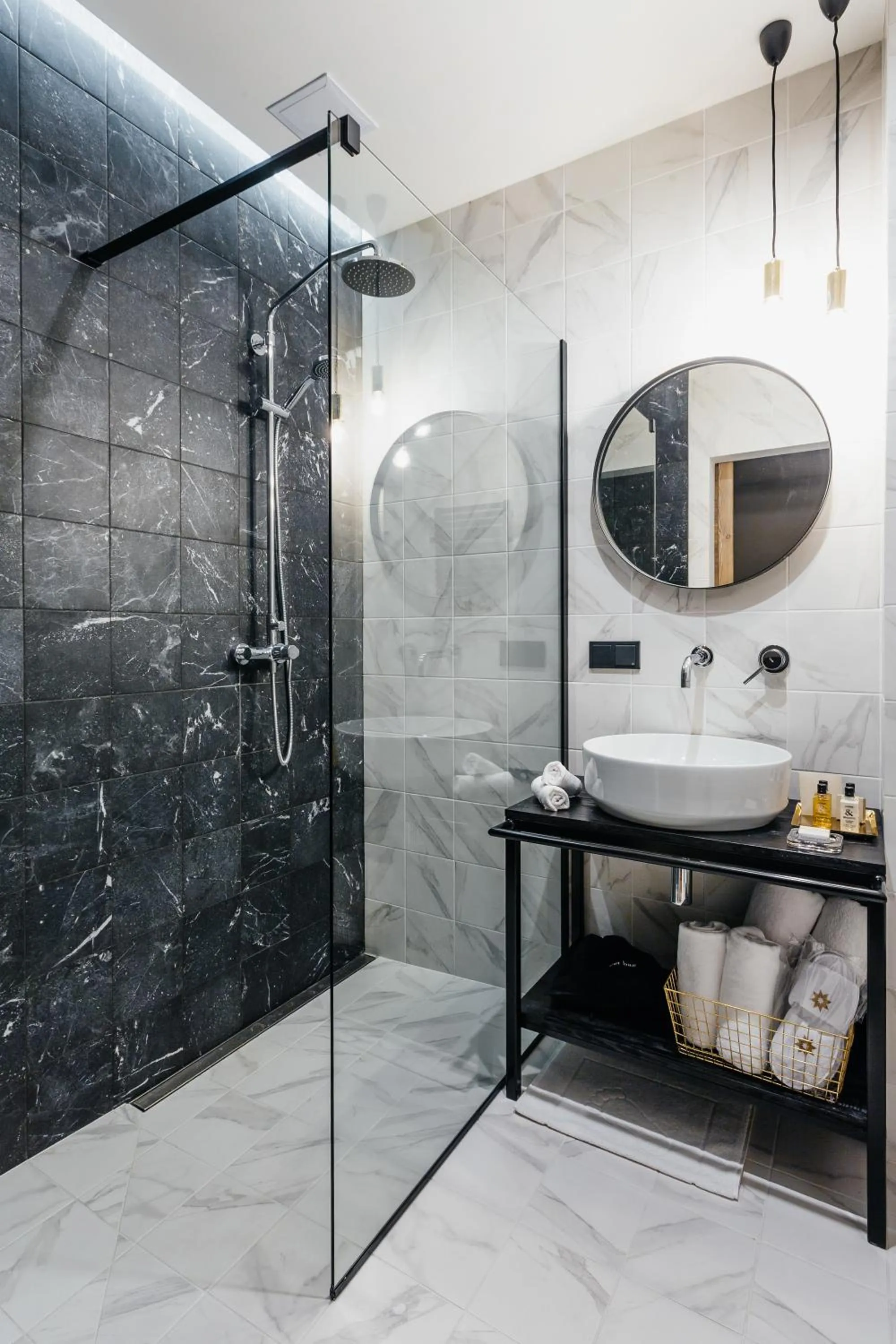 Shower in Ski&Sun Apartamenty