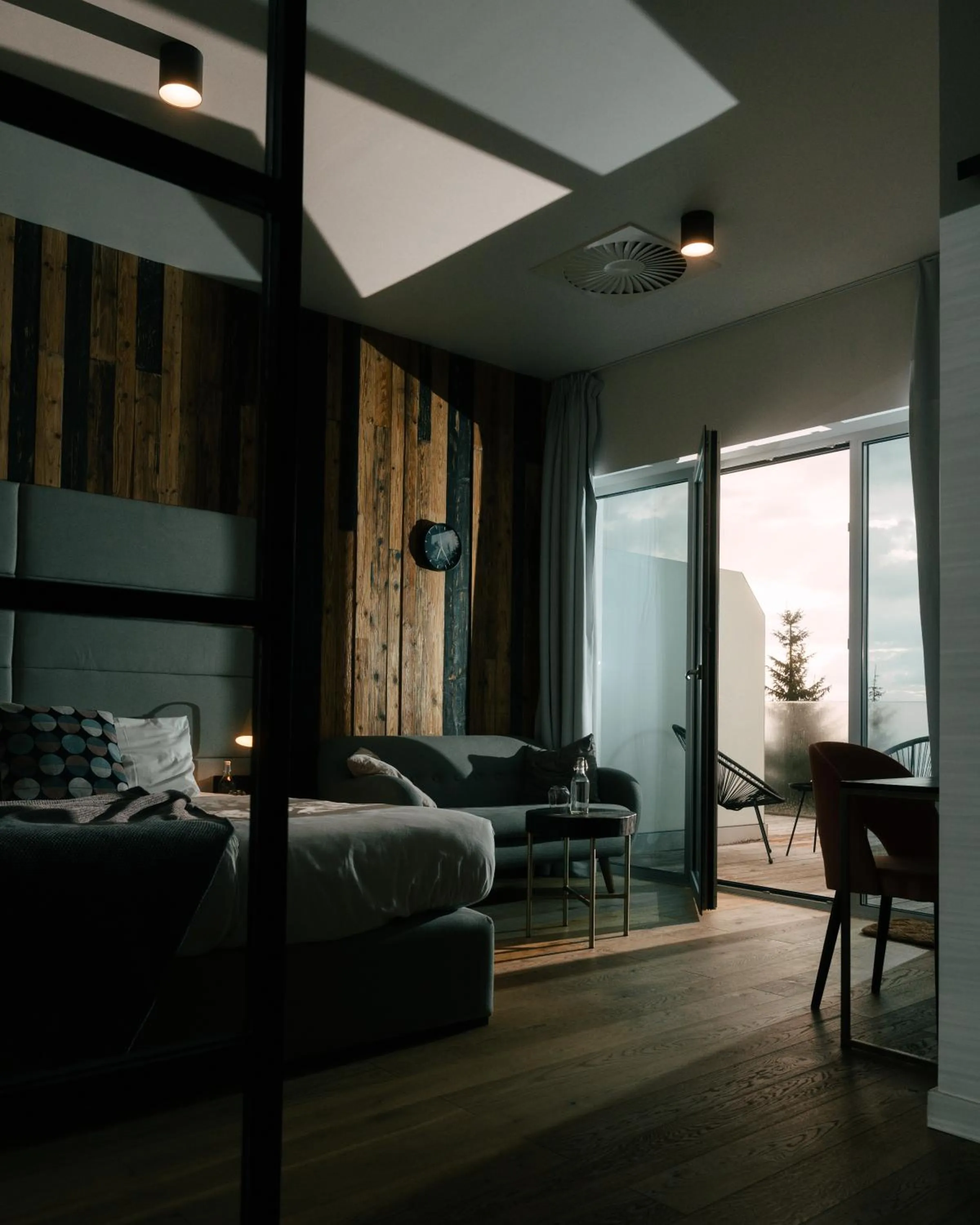 Balcony/Terrace, Bed in Ski&Sun Apartamenty