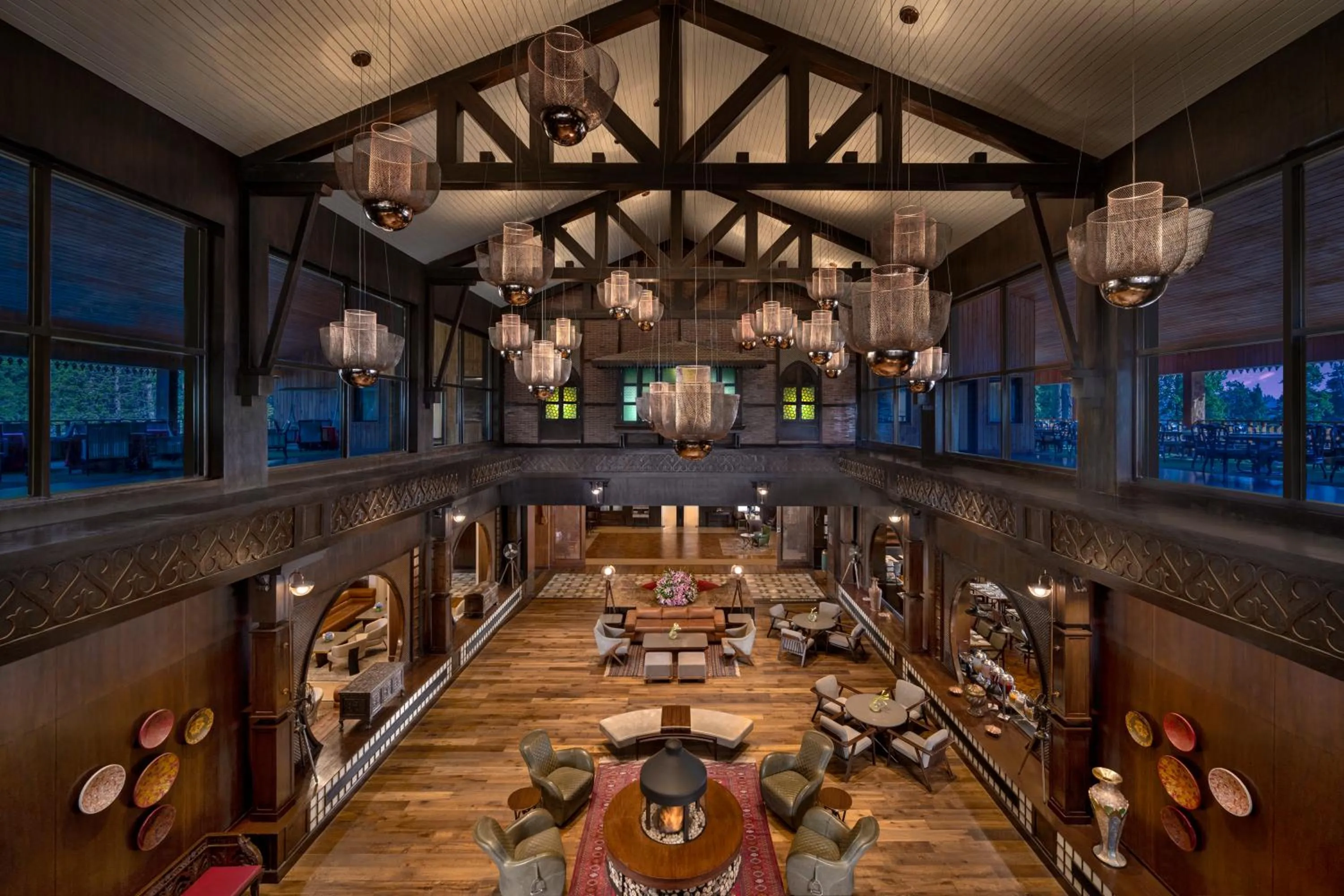 Lobby or reception in The Khyber Himalayan Resort & Spa