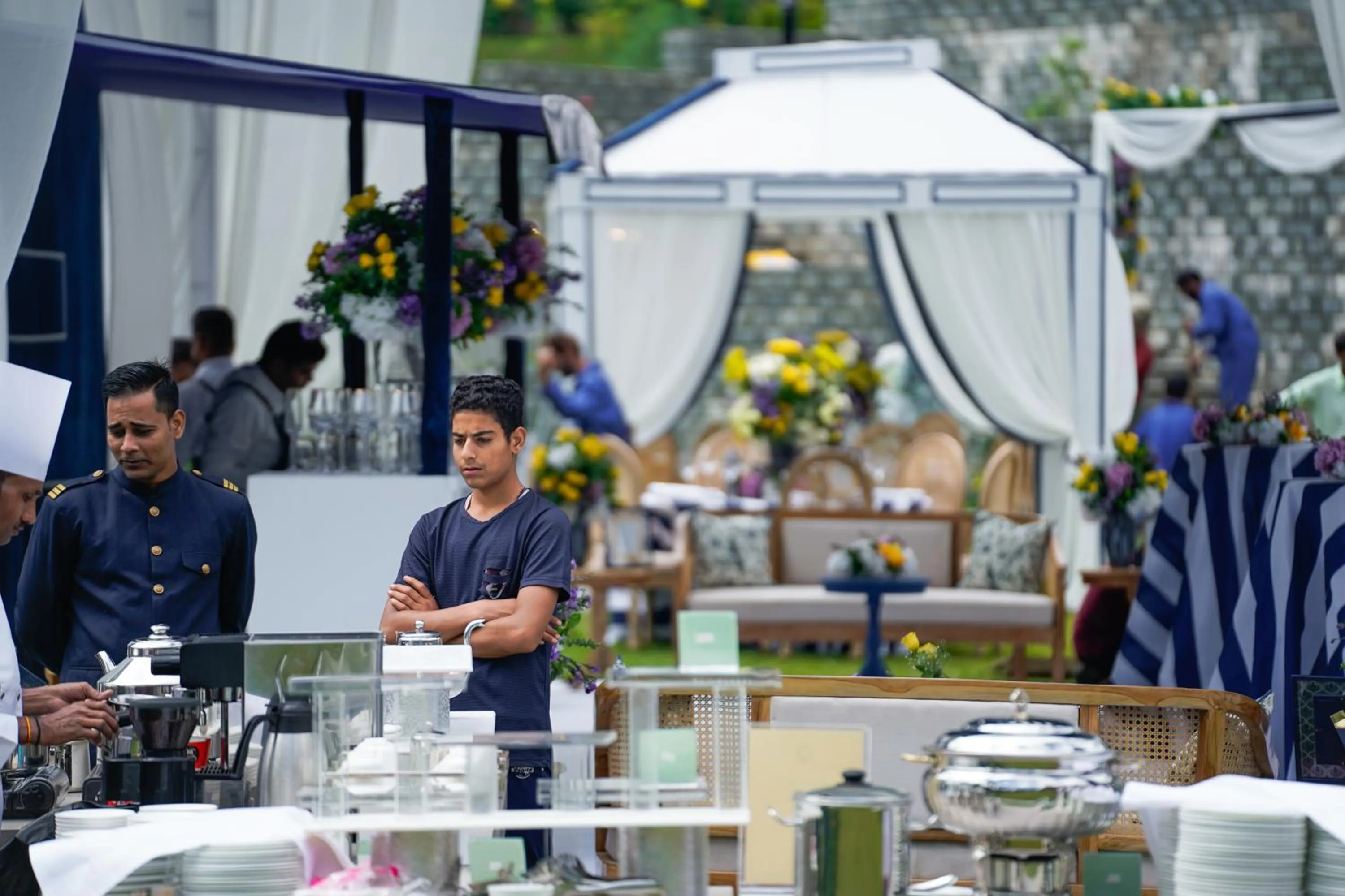 Garden in The Khyber Himalayan Resort & Spa