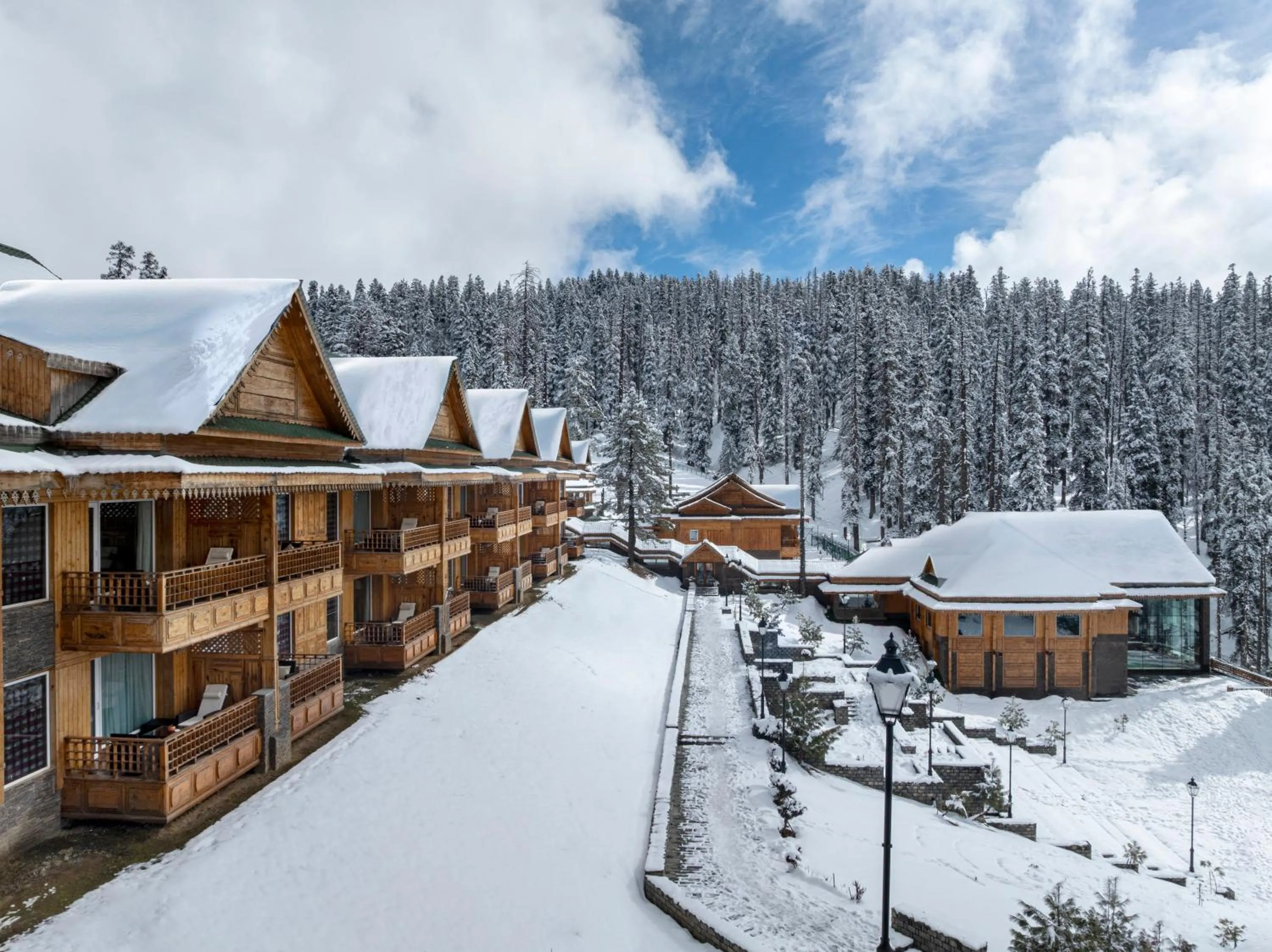 Property building in The Khyber Himalayan Resort & Spa