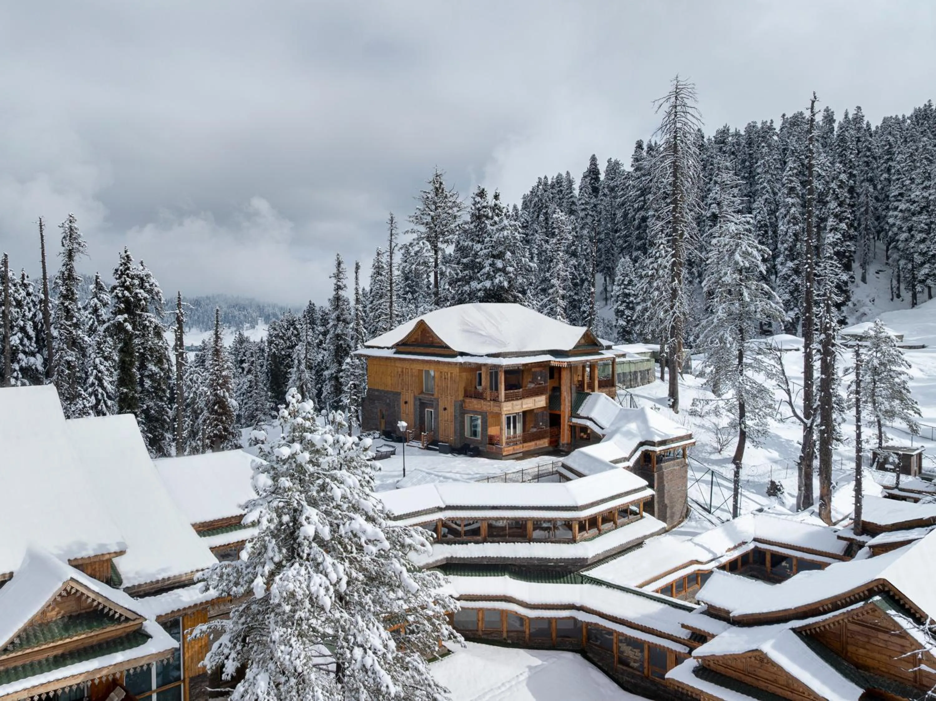 Property building in The Khyber Himalayan Resort & Spa