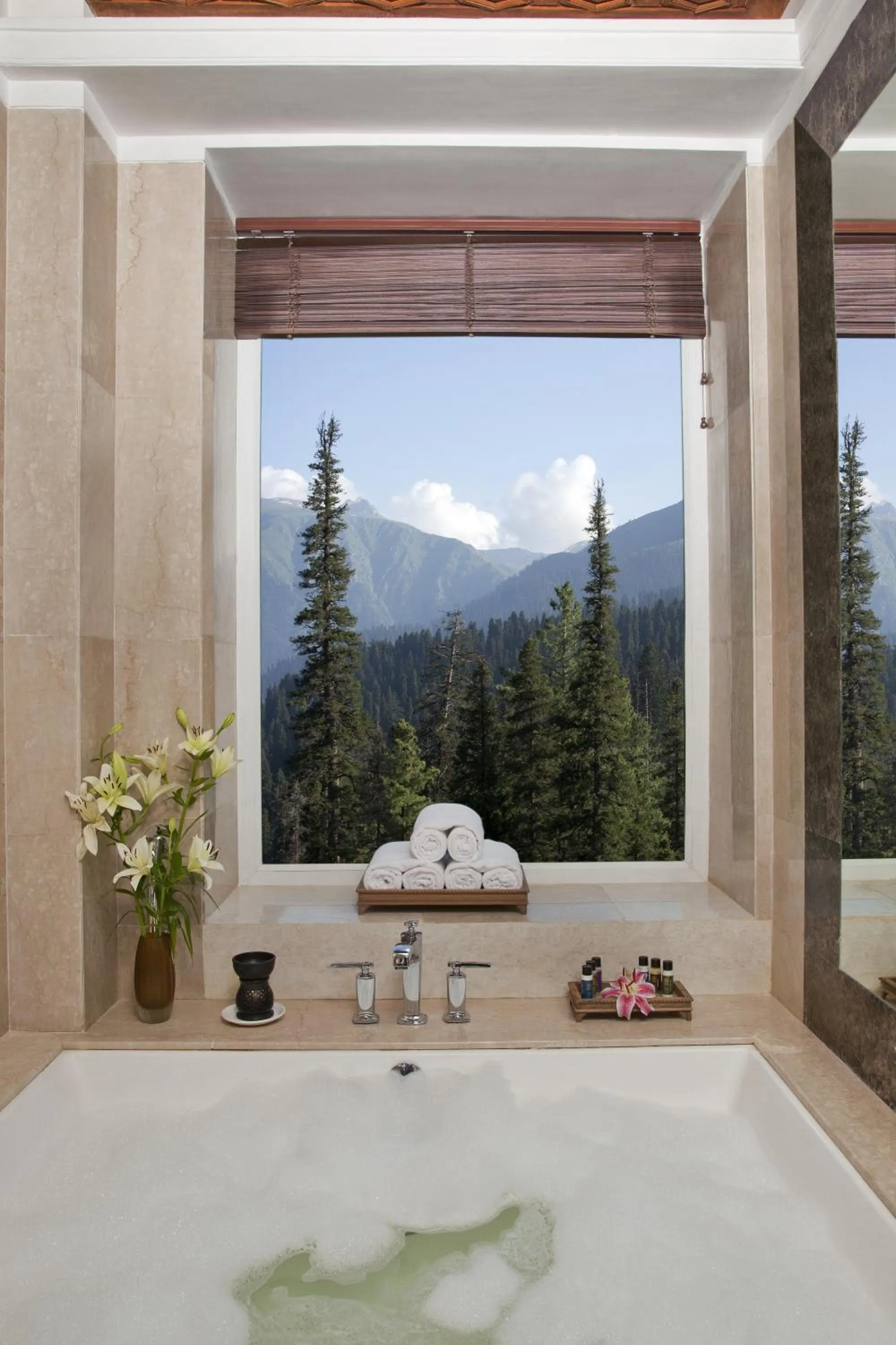 Hot Tub in The Khyber Himalayan Resort & Spa