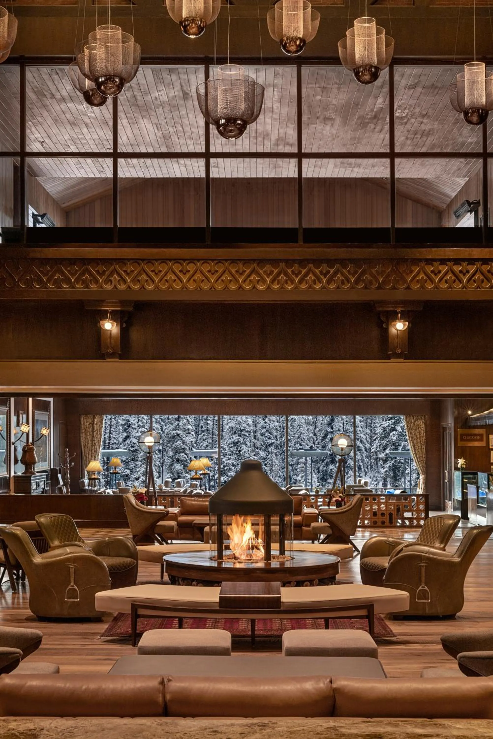 Seating area in The Khyber Himalayan Resort & Spa