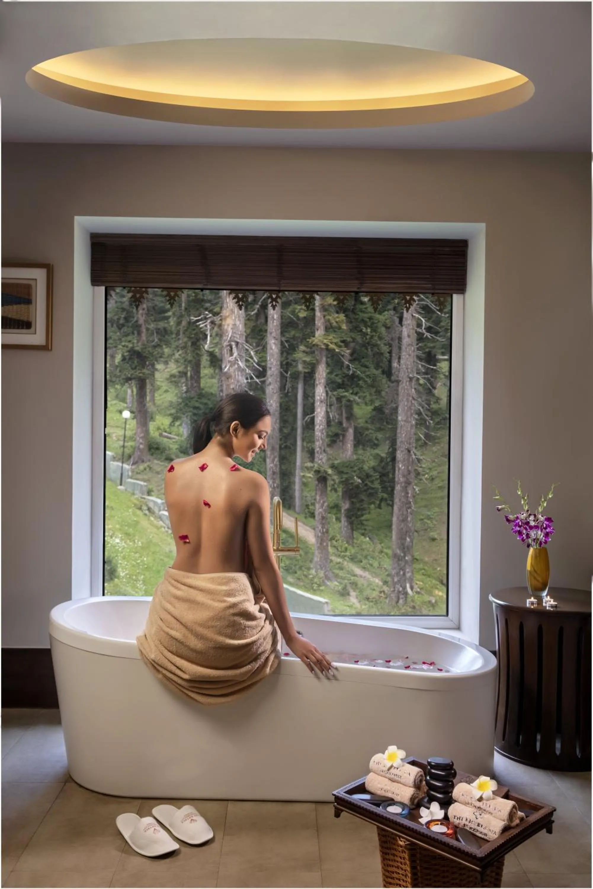 Spring in The Khyber Himalayan Resort & Spa