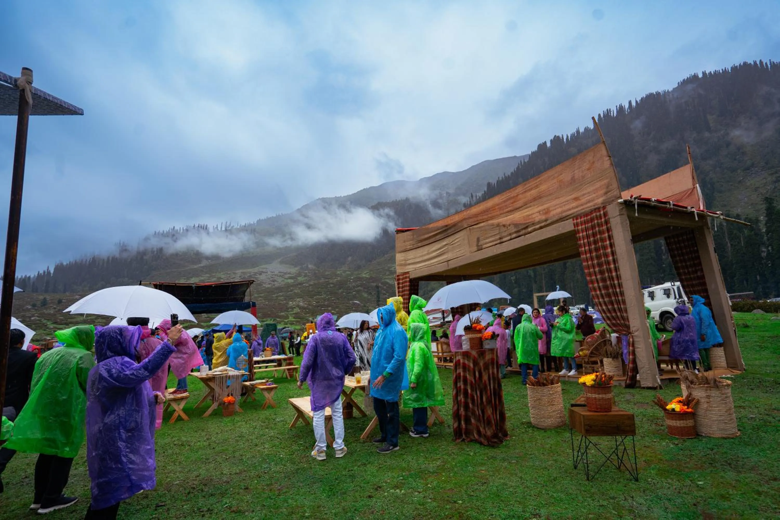 Natural landscape in The Khyber Himalayan Resort & Spa