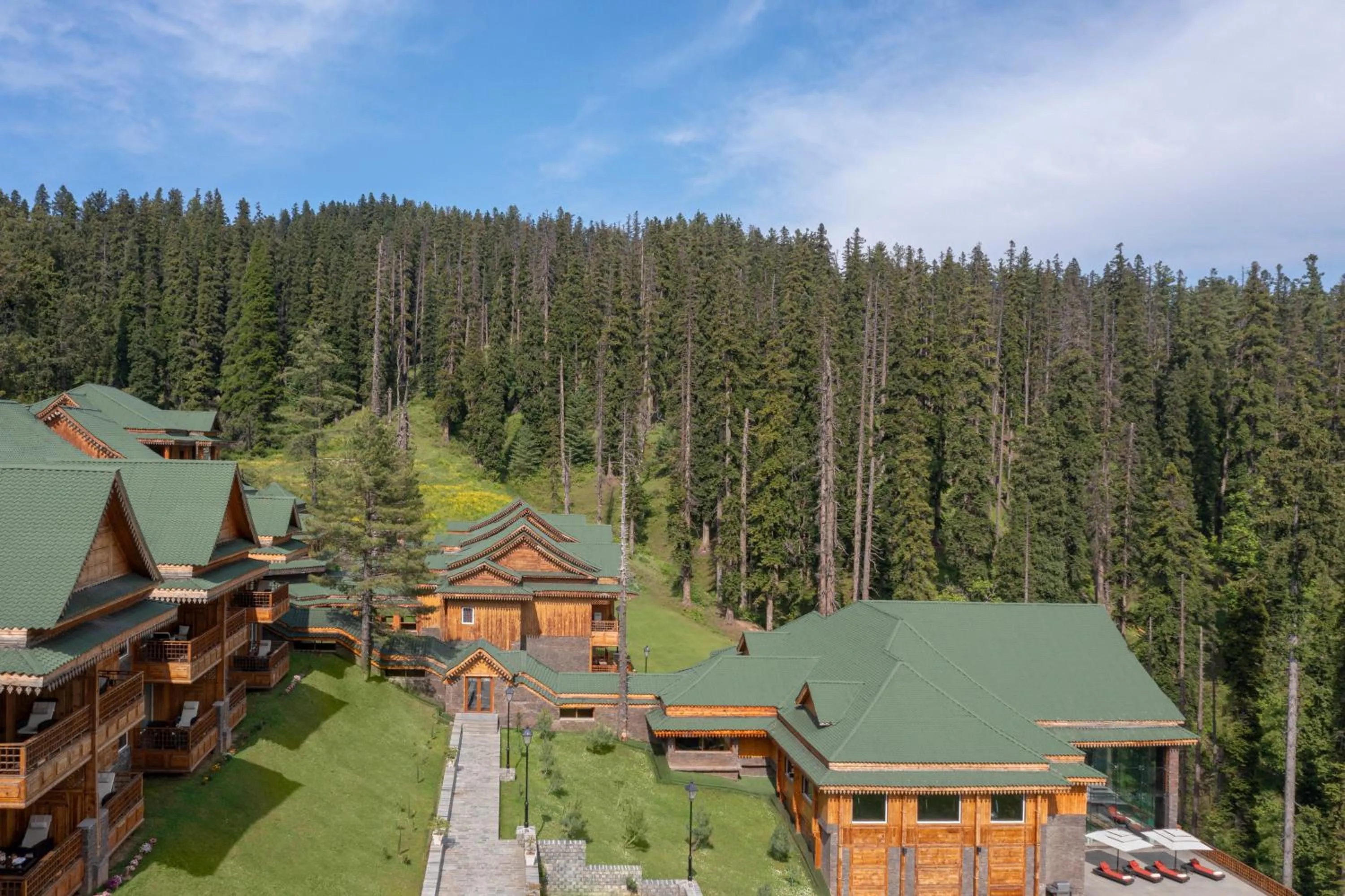 Property building in The Khyber Himalayan Resort & Spa