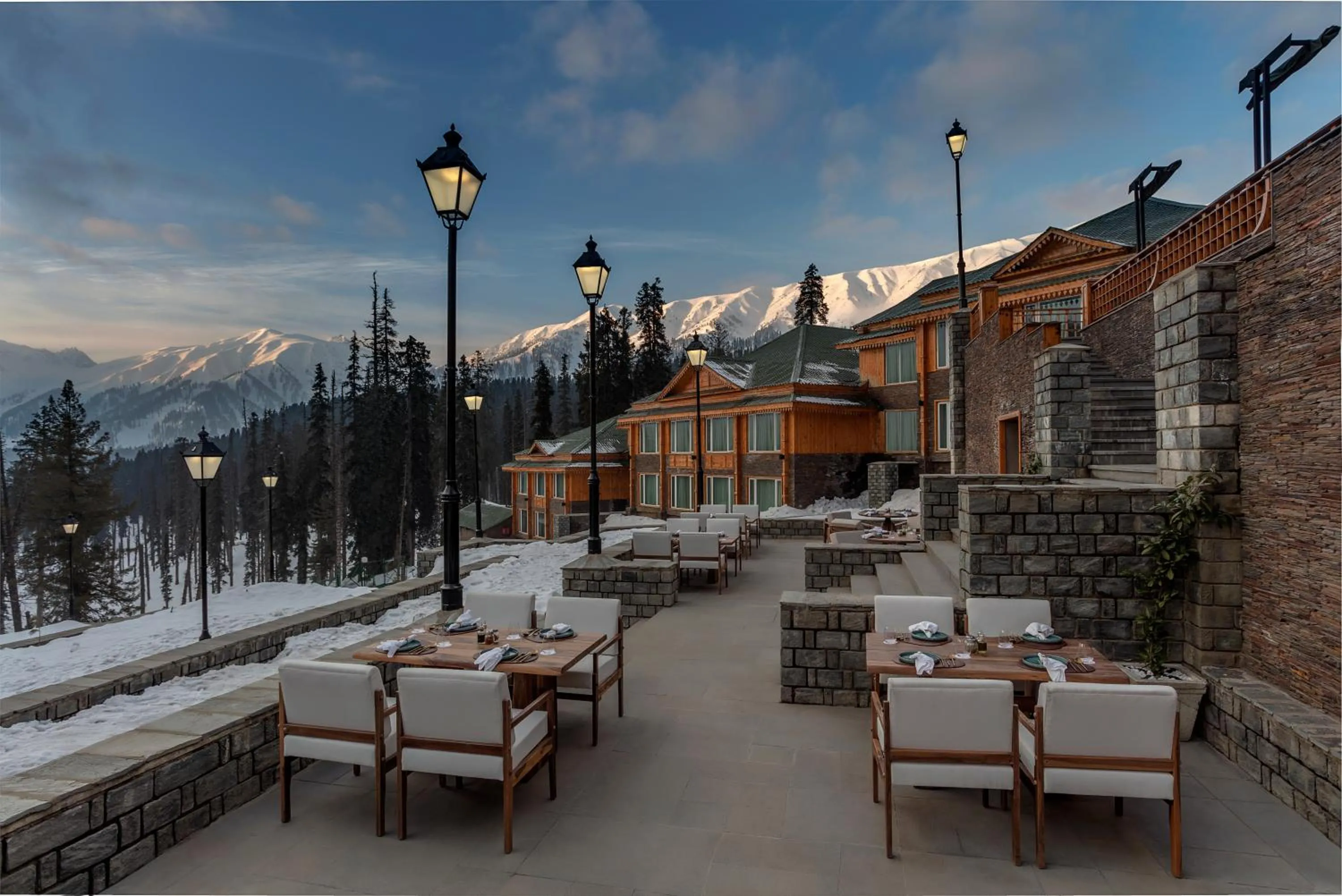 Property building in The Khyber Himalayan Resort & Spa