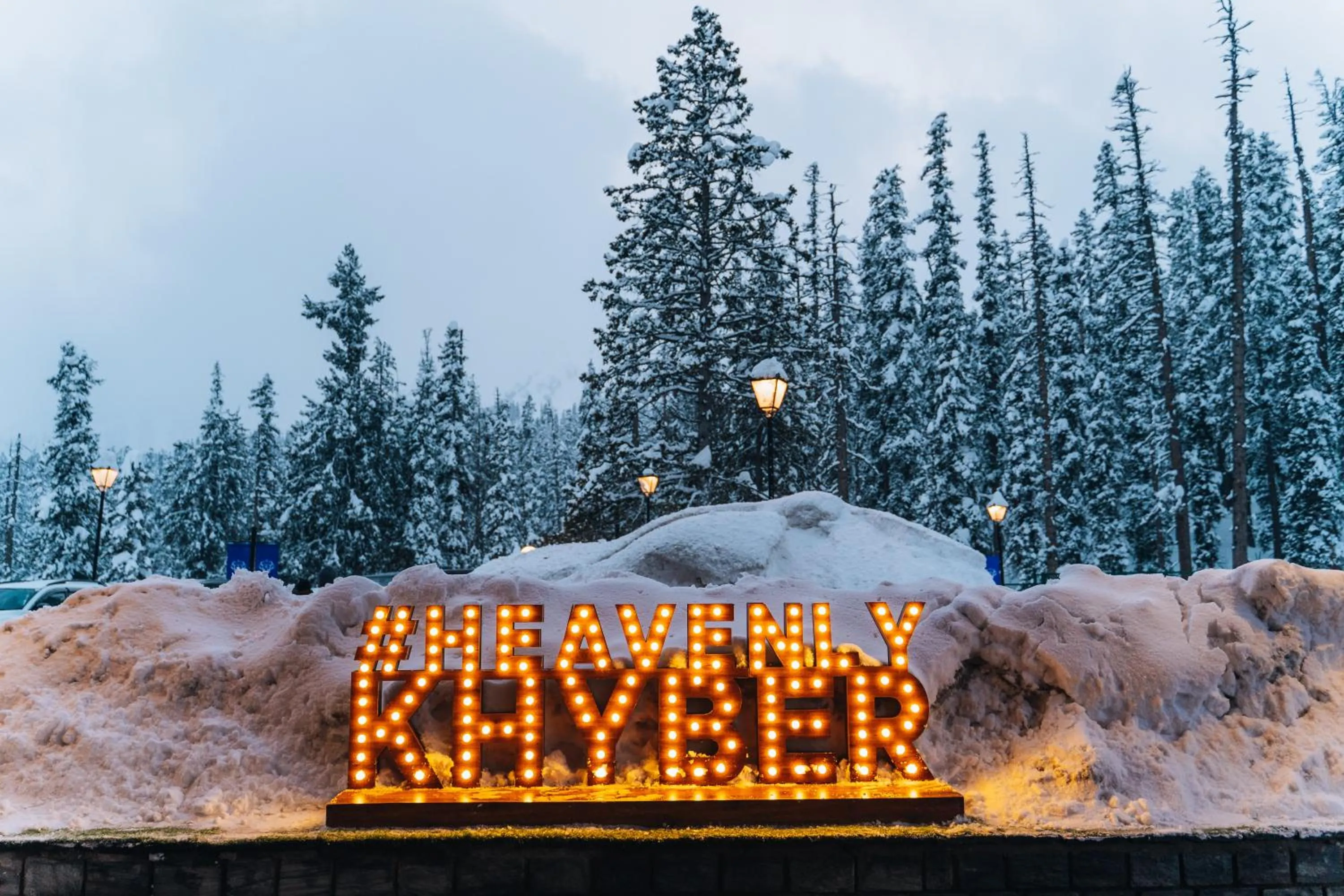 Facade/entrance in The Khyber Himalayan Resort & Spa