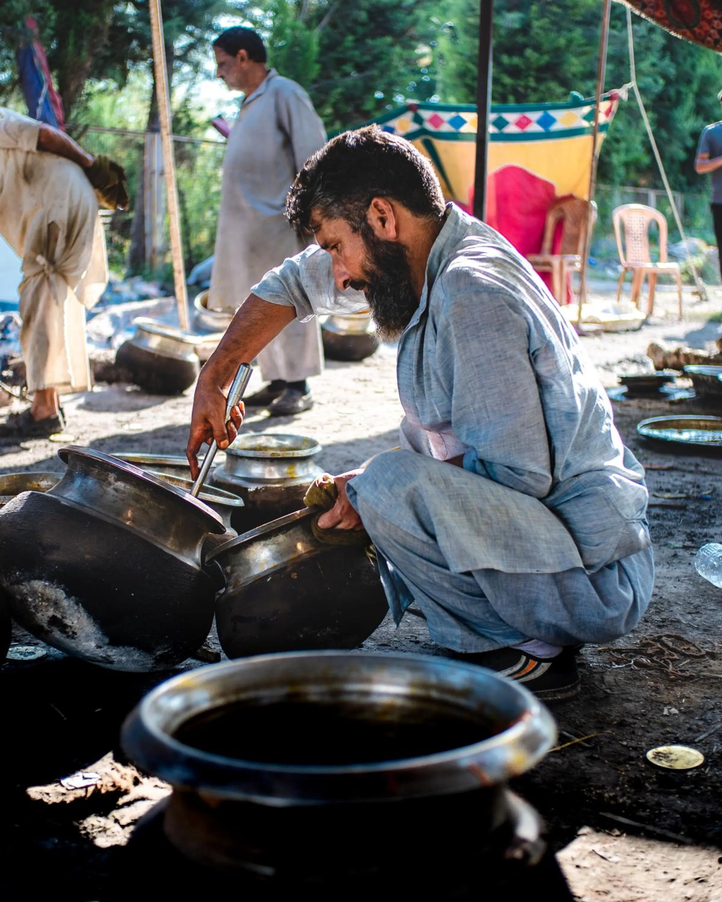 BBQ facilities in The Khyber Himalayan Resort & Spa