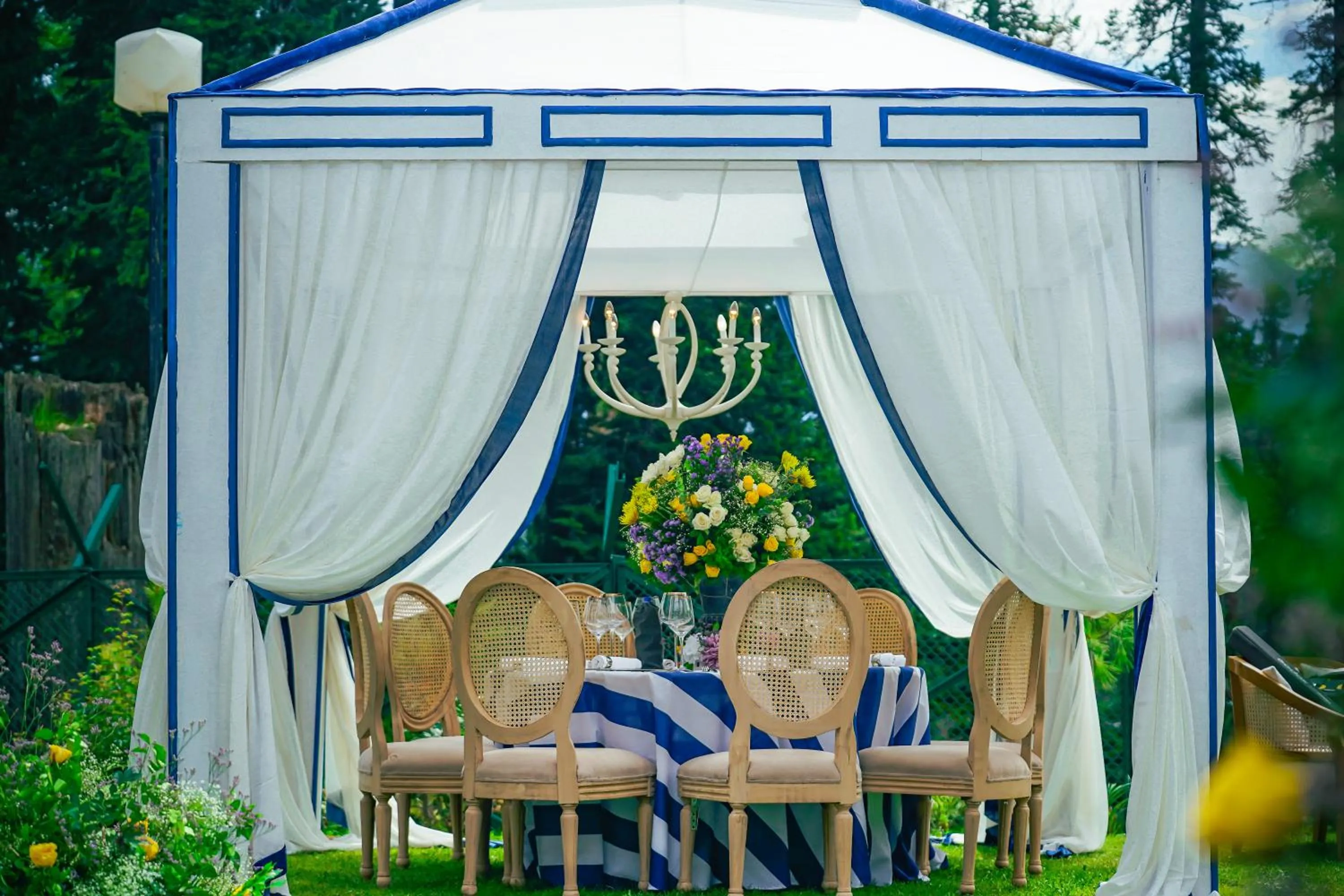 Garden in The Khyber Himalayan Resort & Spa